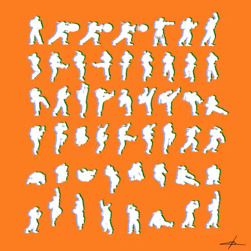50 Movements of Ryu (ORANGE)