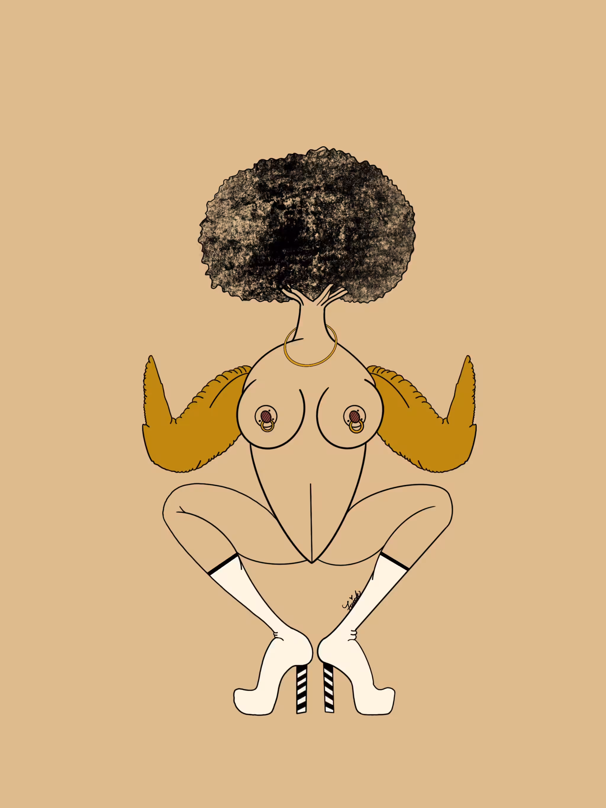 Chicken head 