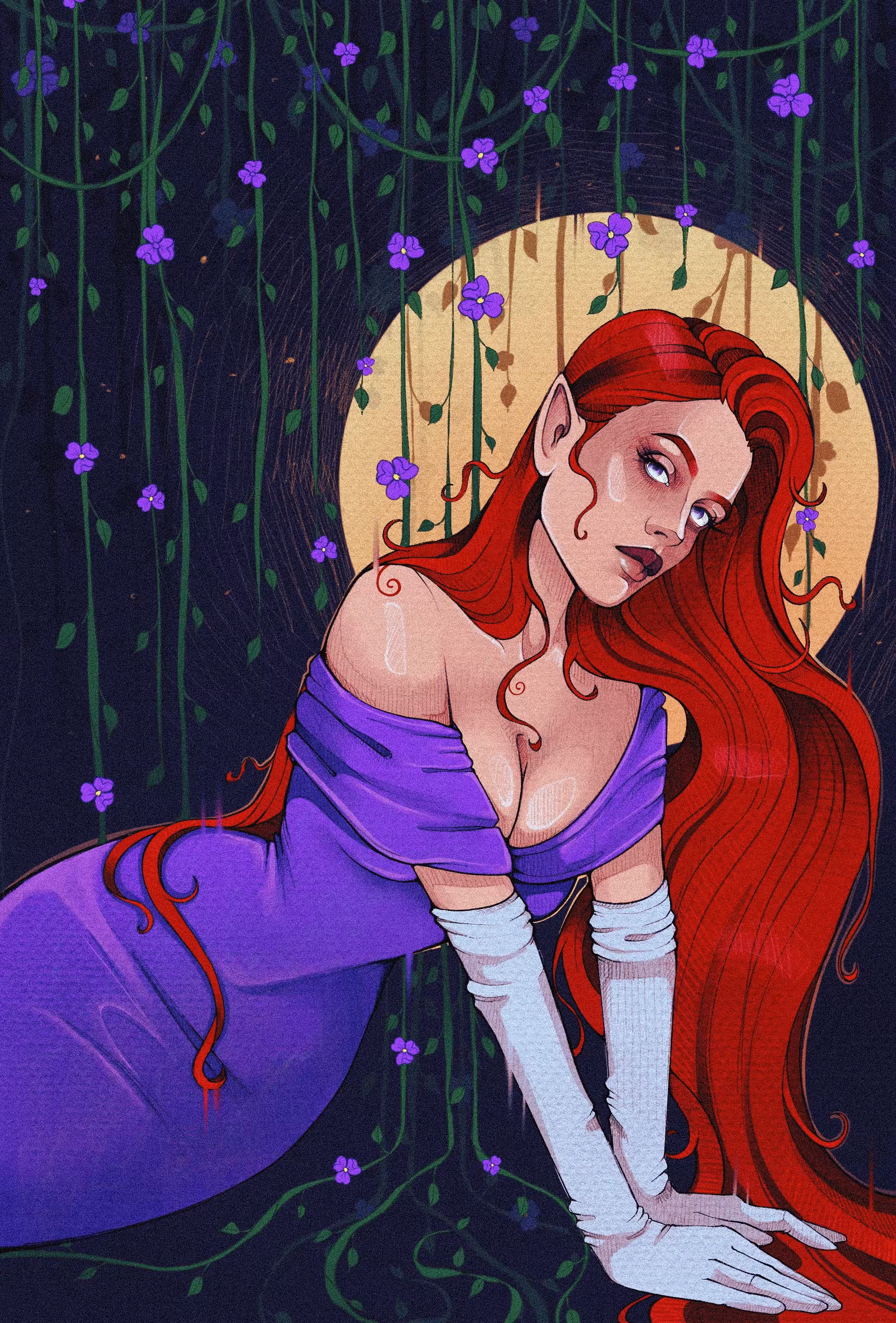 The blooming night