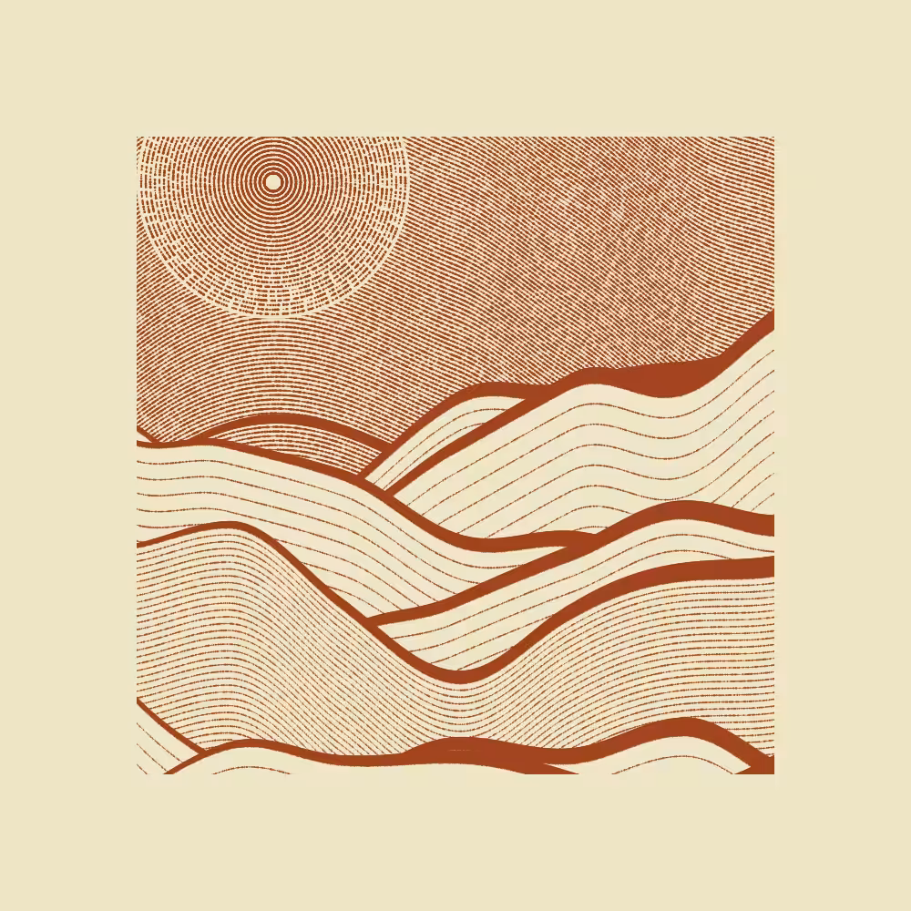 One color sketch #49