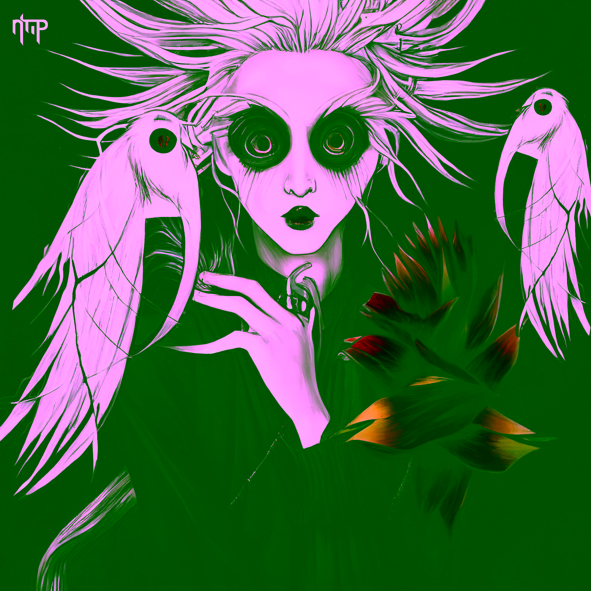 Egret Girl