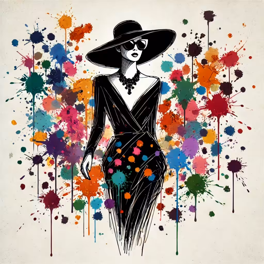 Black dress and colors #2