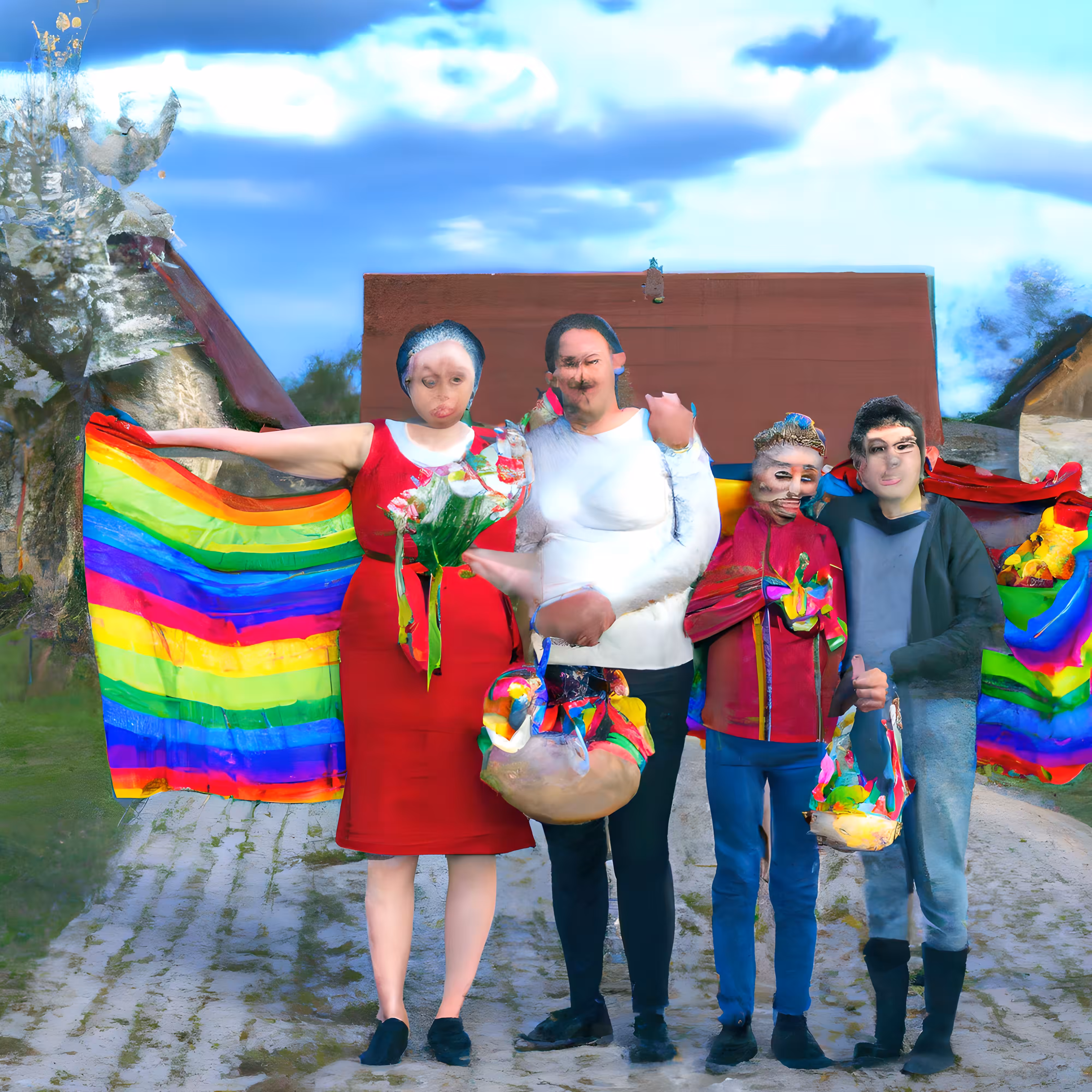 Rainbow Flag Blessing
