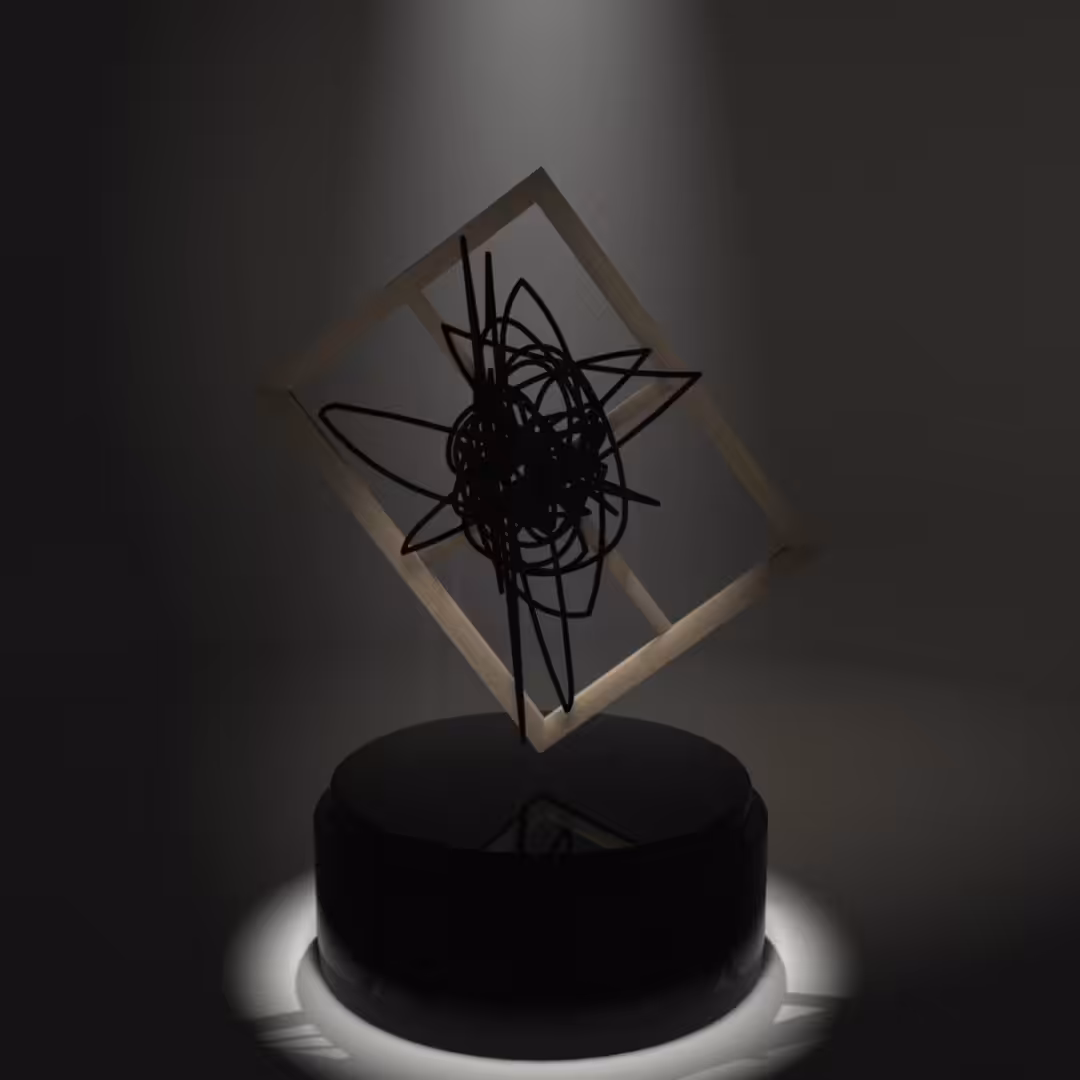 Post-Medium Painting III (BLACK)