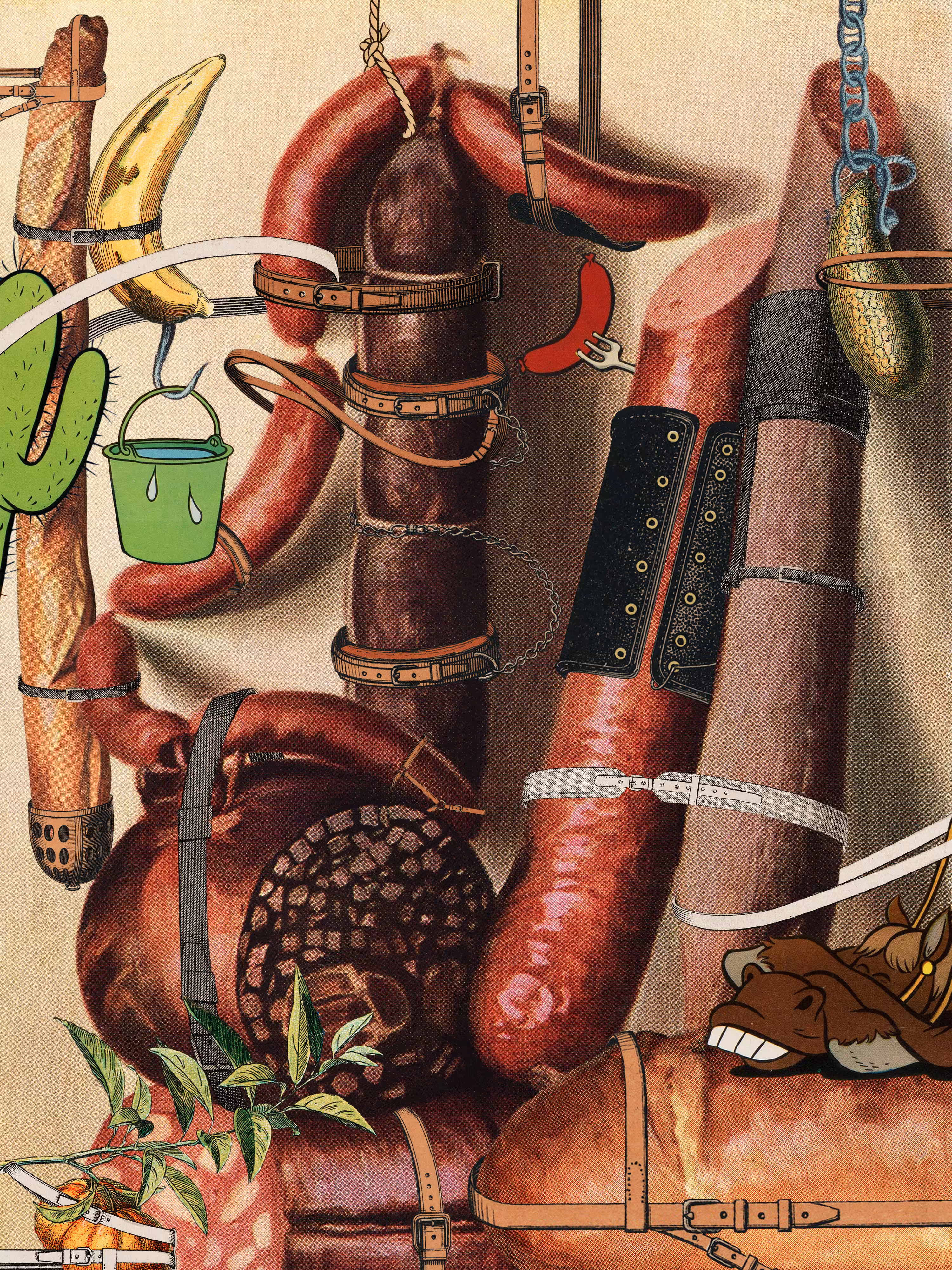 the tense life of sausages