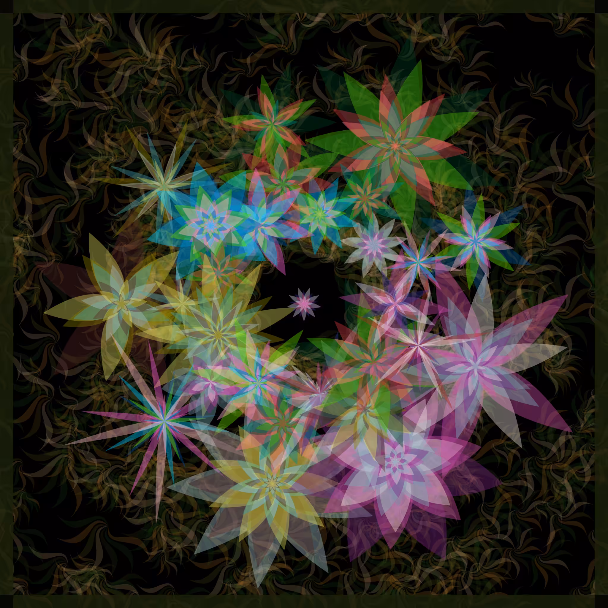 Bezier Garden #108