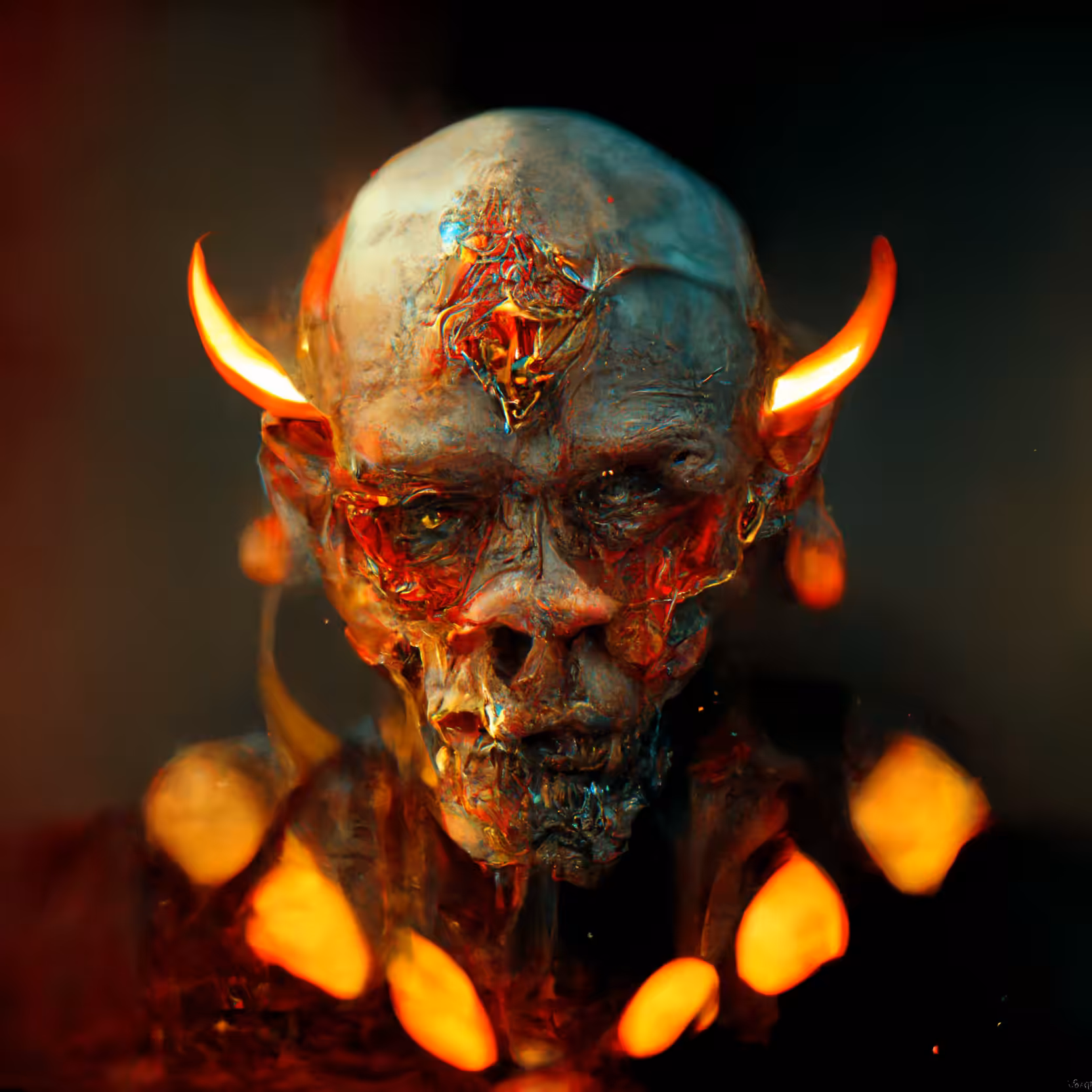 Leo Bolea X 666: Glowing Goblin #007