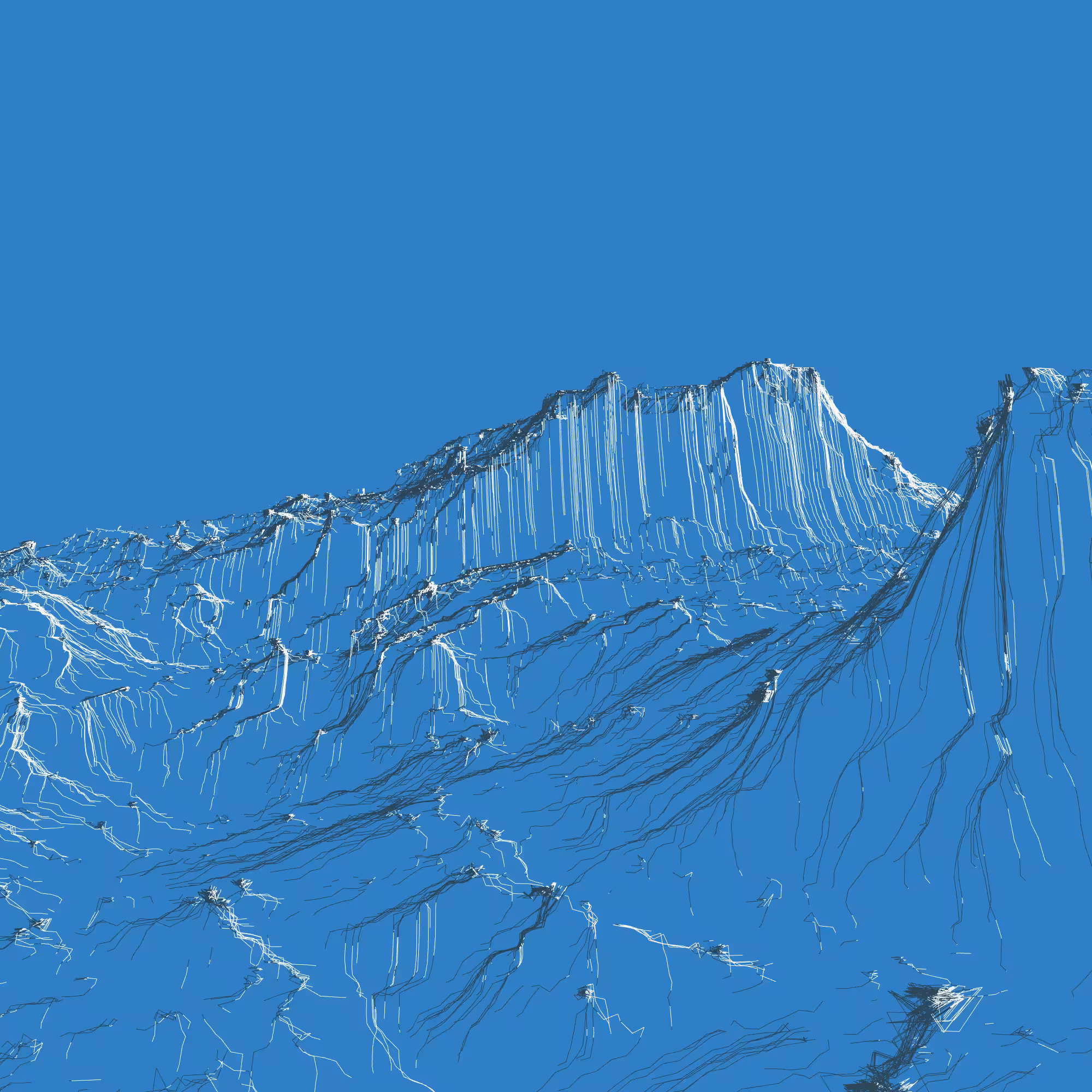 Ridge Scribbles #134