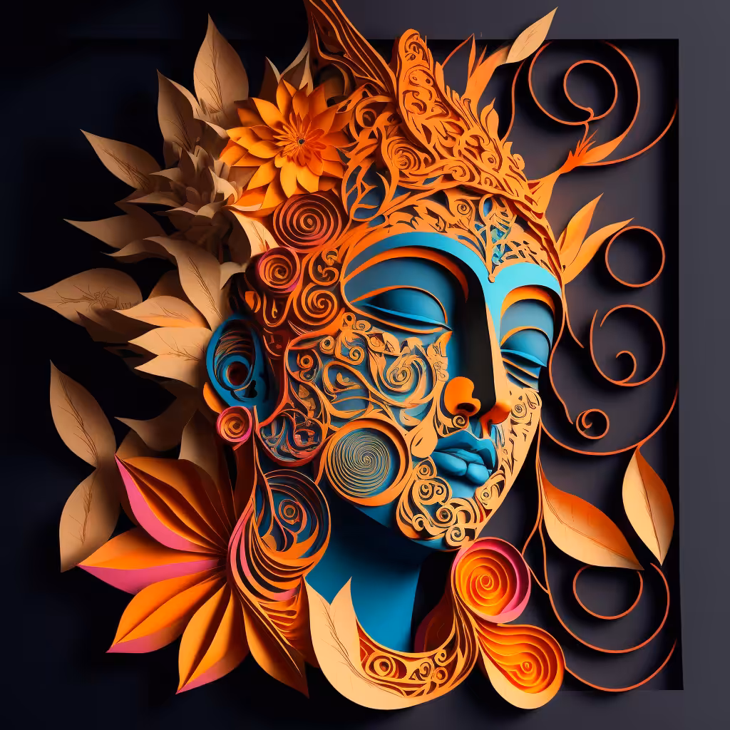 Paper cut art #22
