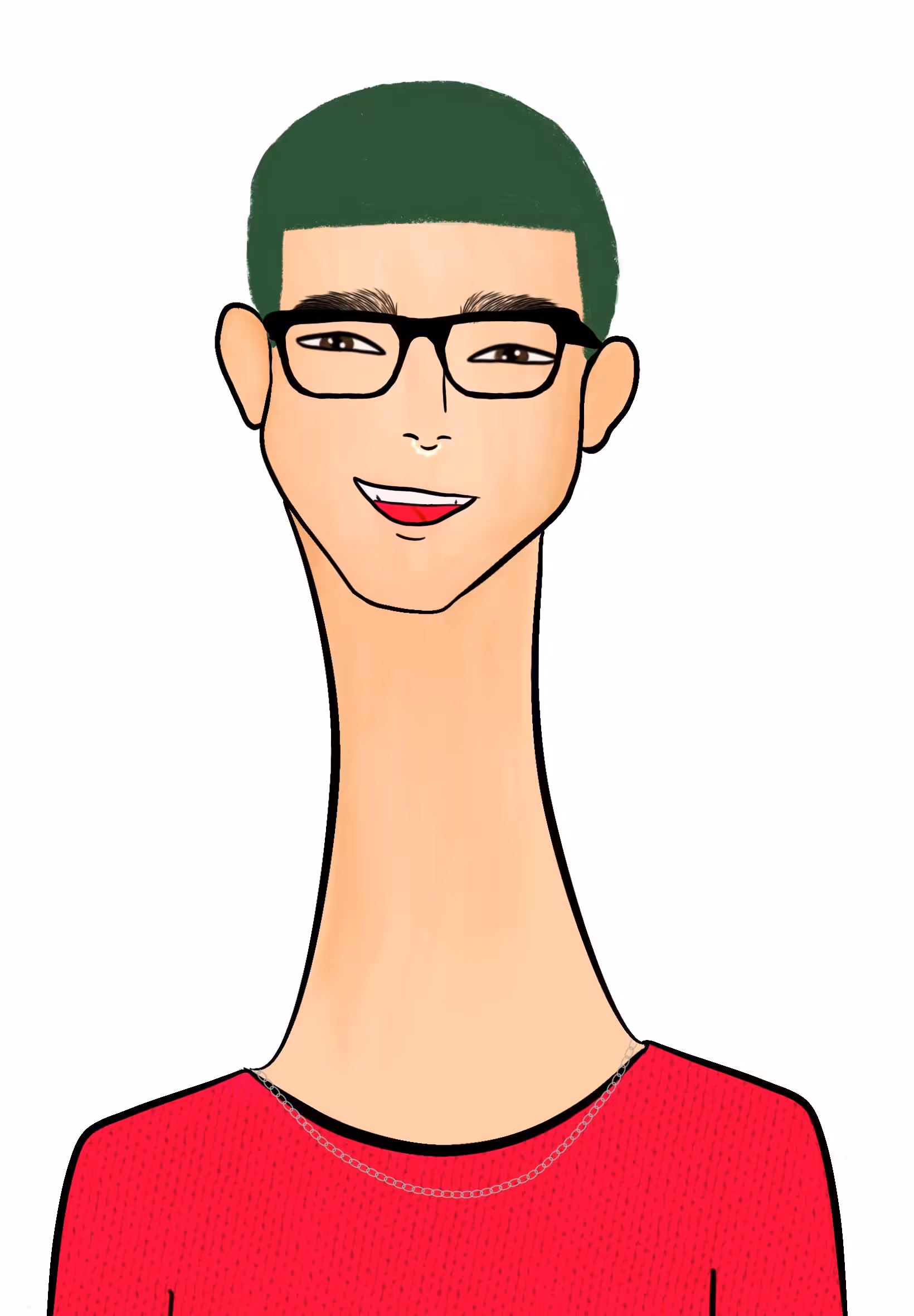 Long Neckie Fellas #2462