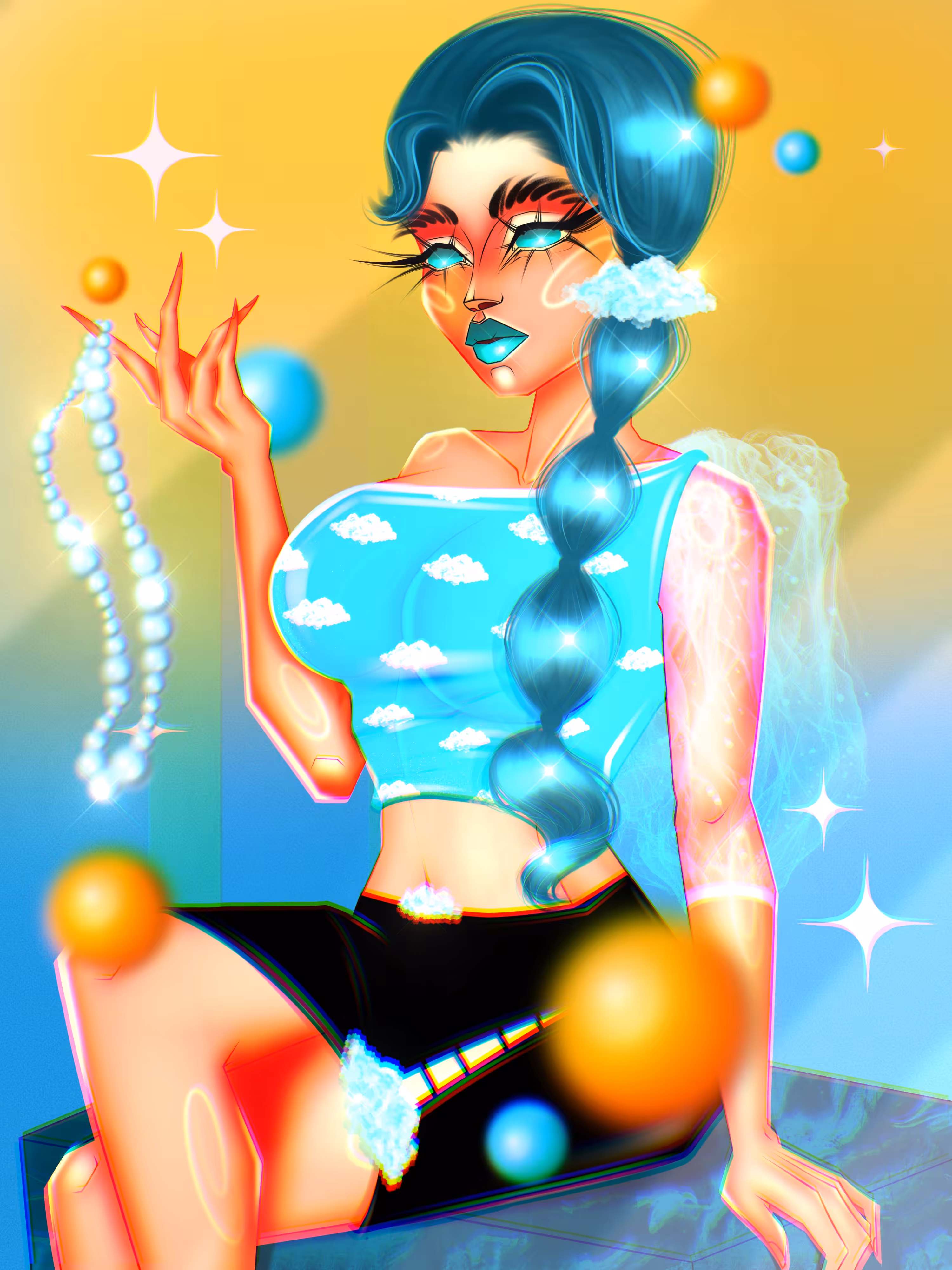 Gradient Girl #8