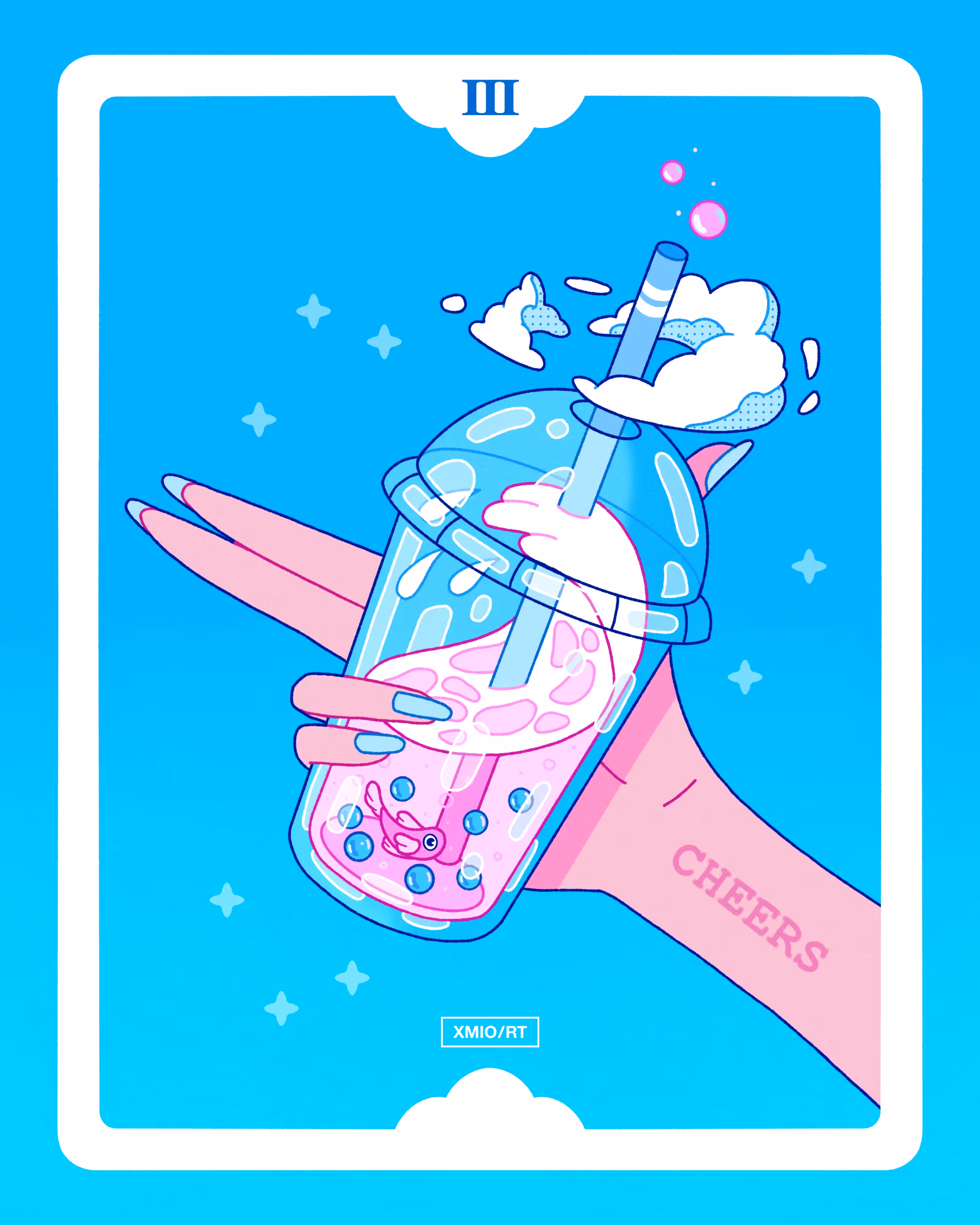Boba Greeting #03