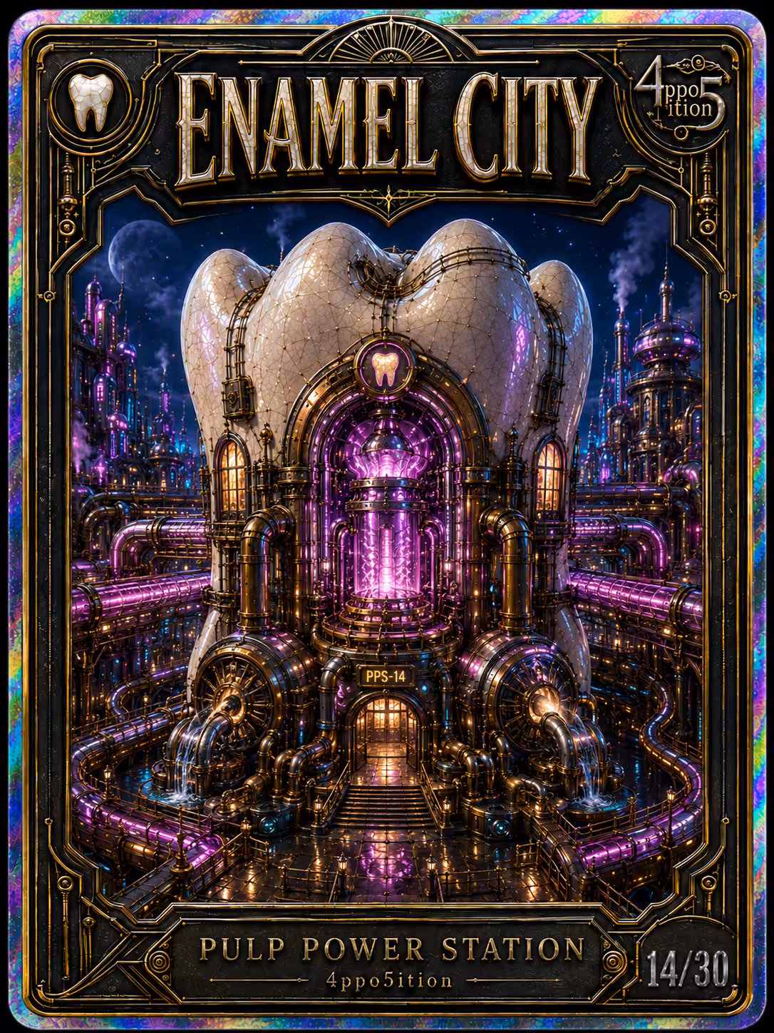 4ppo5ition: Enamel City #14 Pulp Power Station