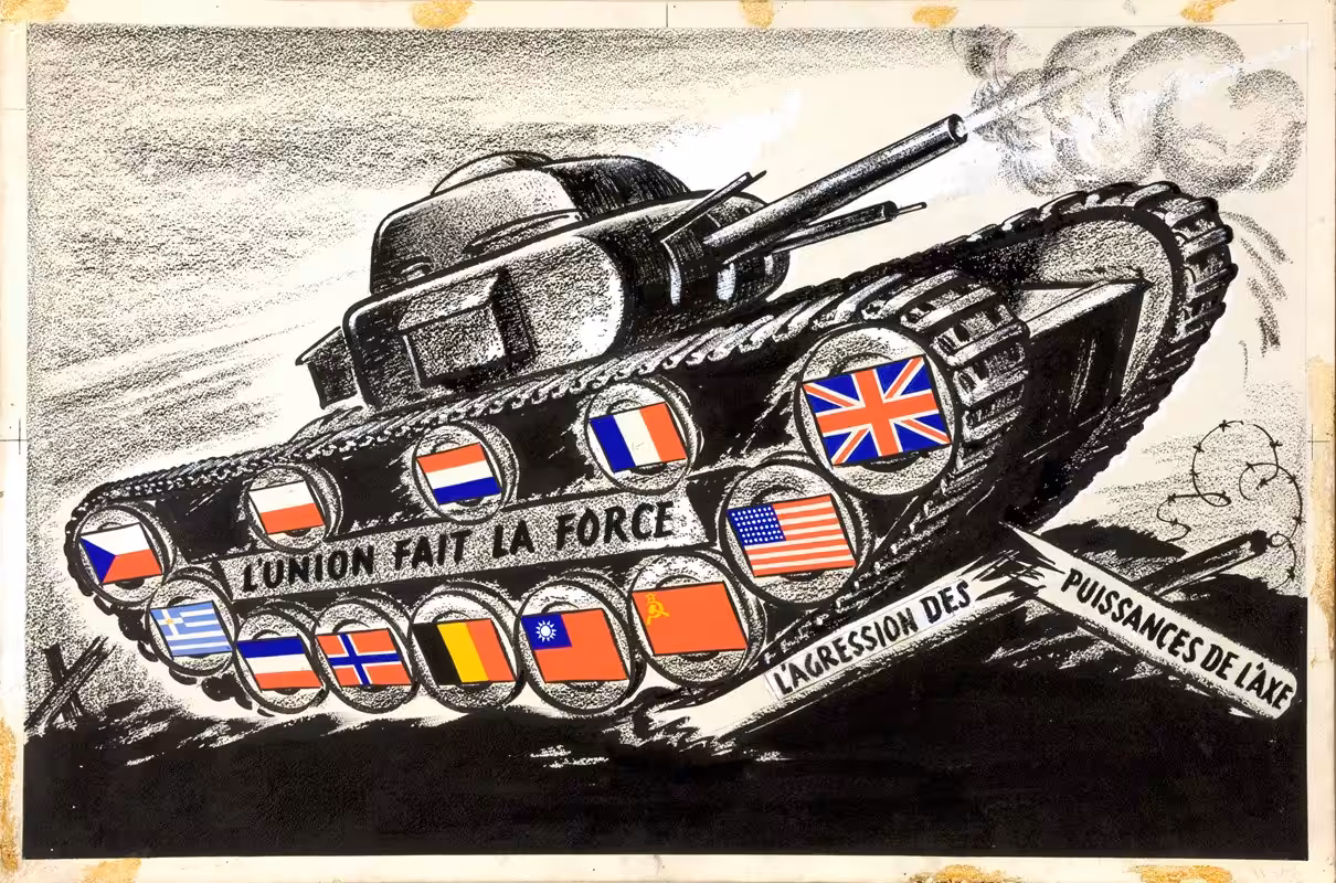 L’Union faite la force. L’Agression des puissances de l’Axe 
