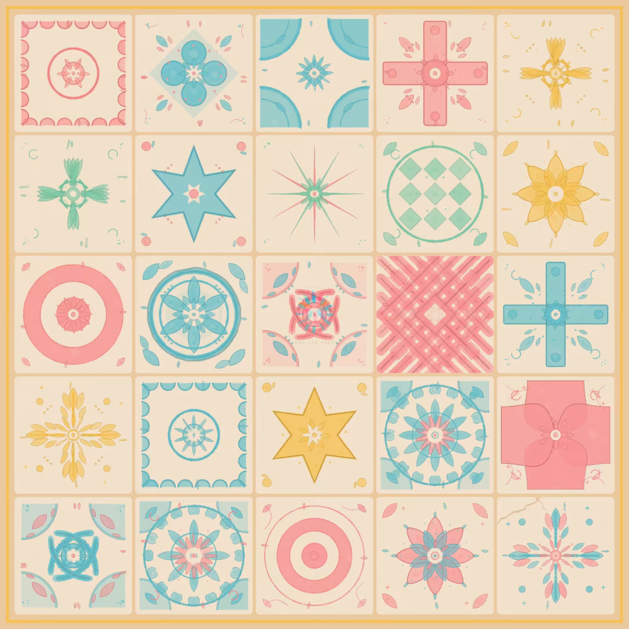 Azulejo Galo by Bryan Brinkman #110