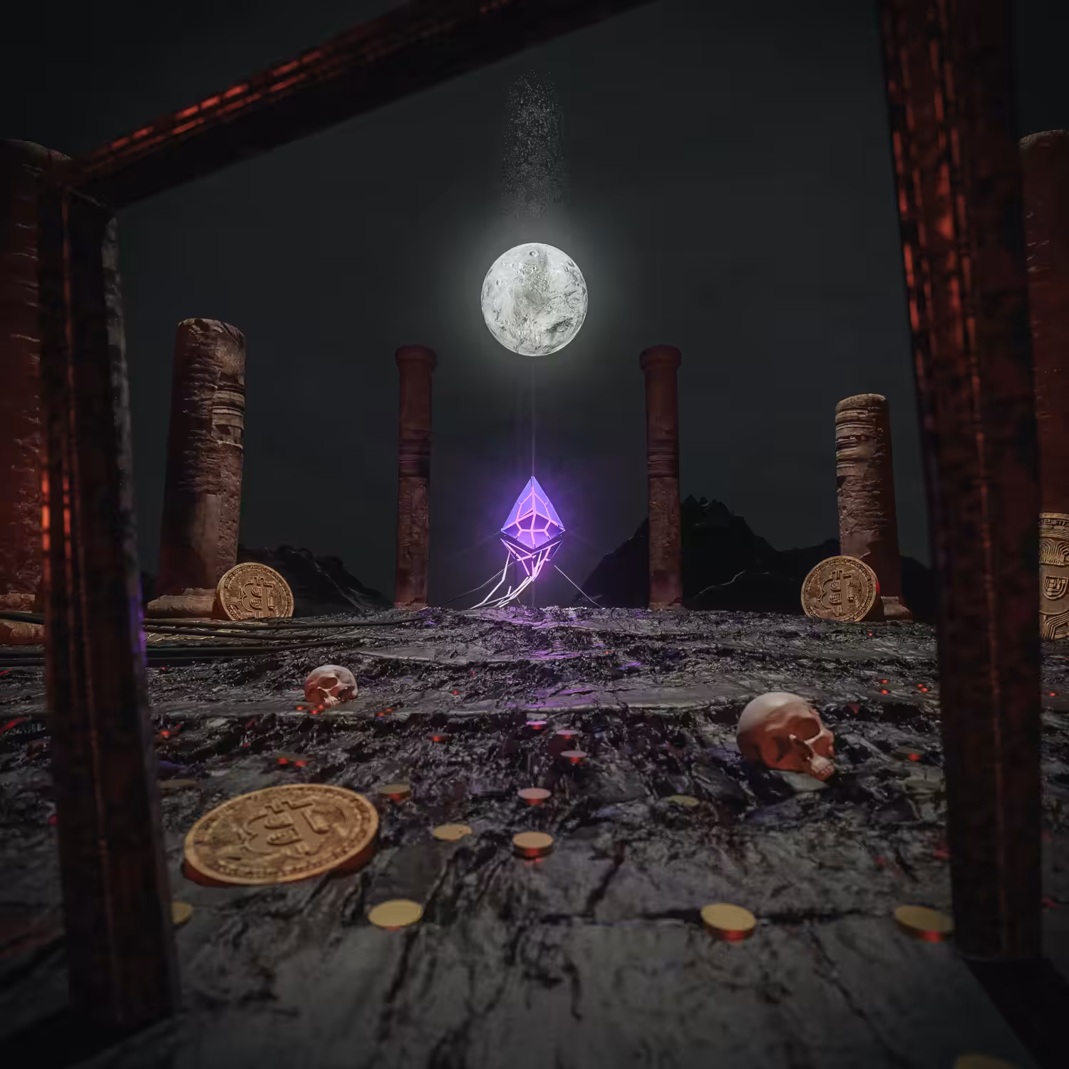 ETHEREUM PLANET (night)