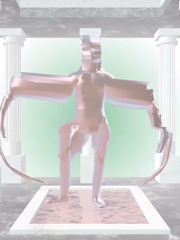 HeavenComputer: The Victorious Rosy Shimmer Man #6004
