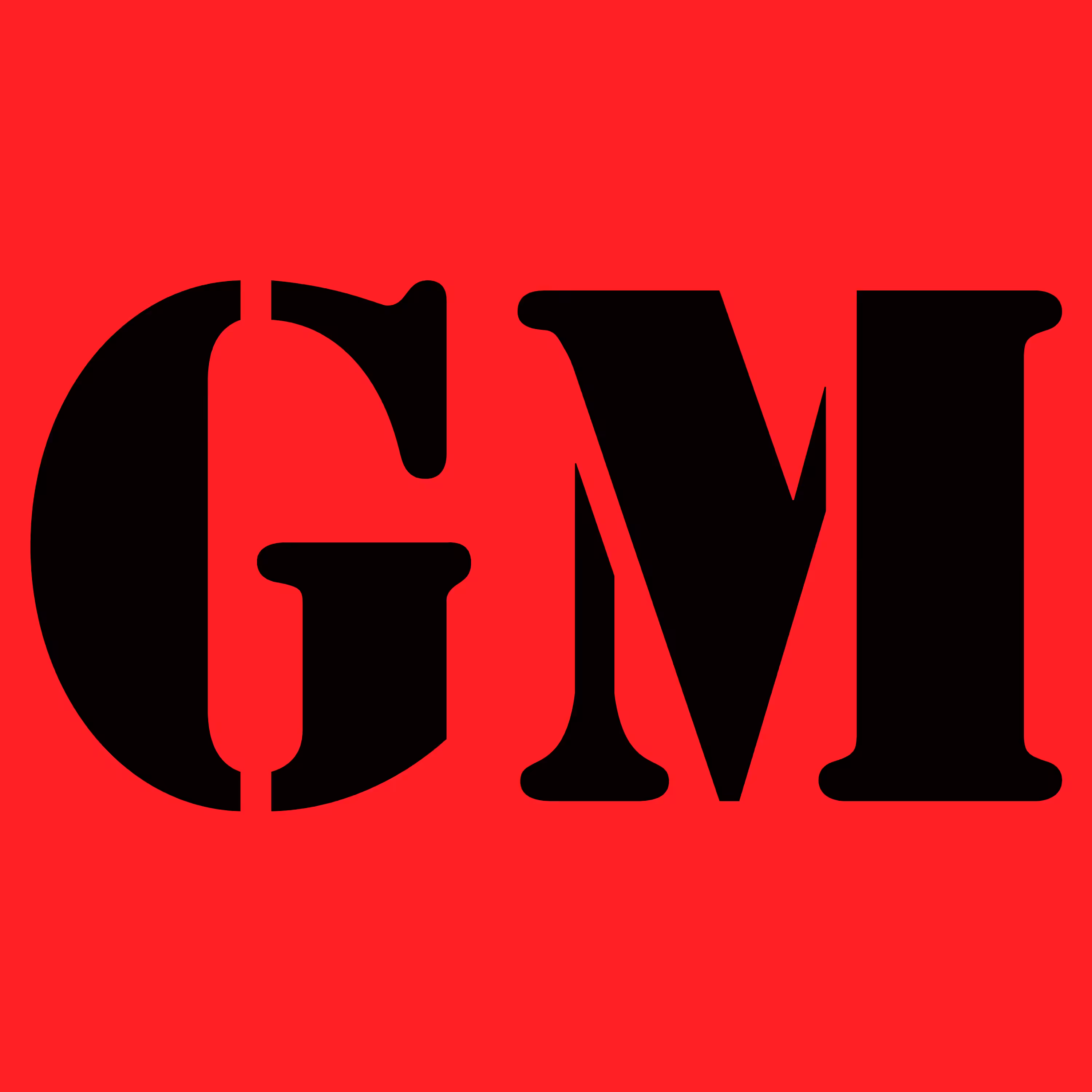 GM Red Stencil