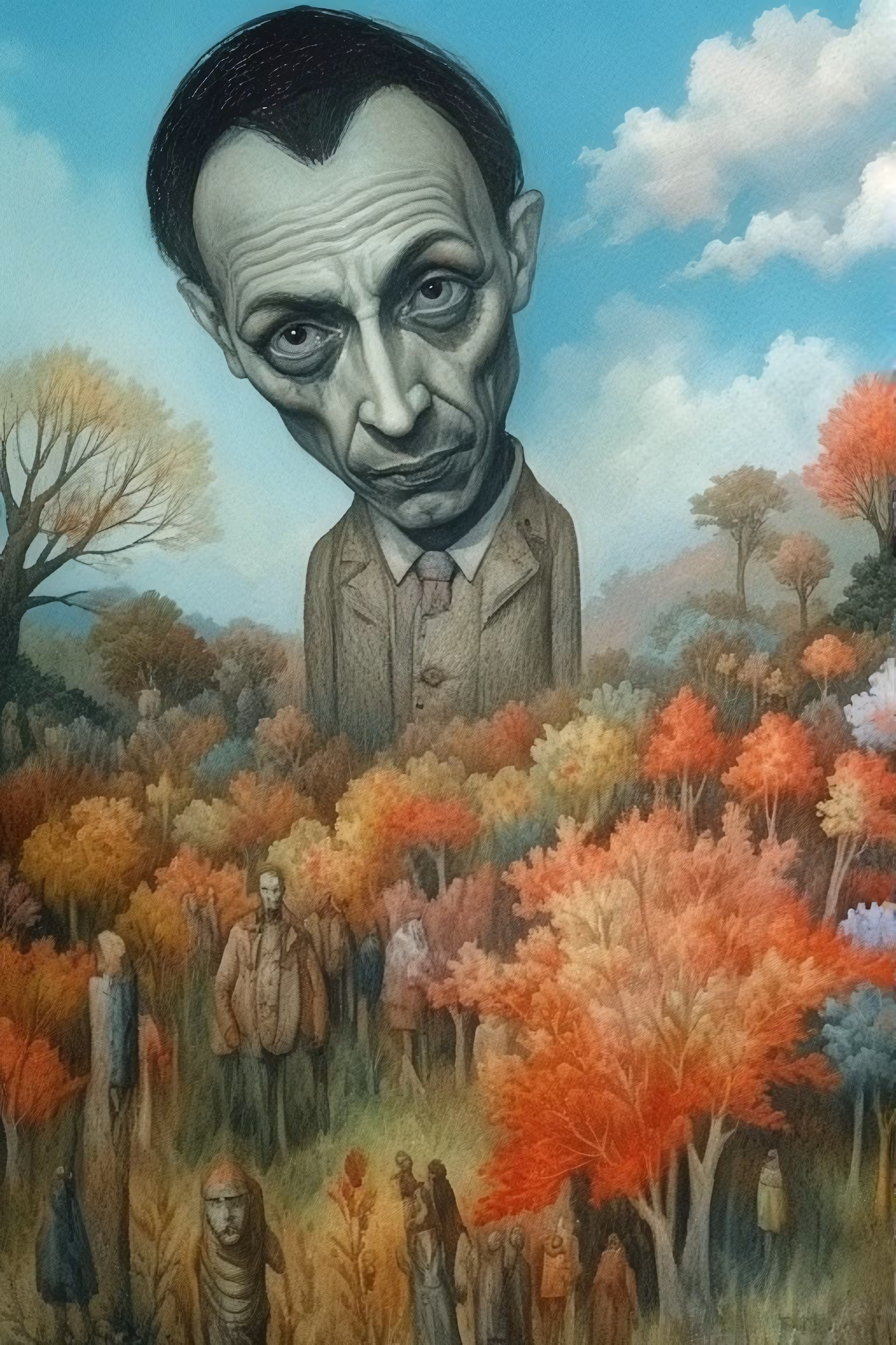 365 Brushstrokes of the Future: The Colossus of the Autumn Mind
