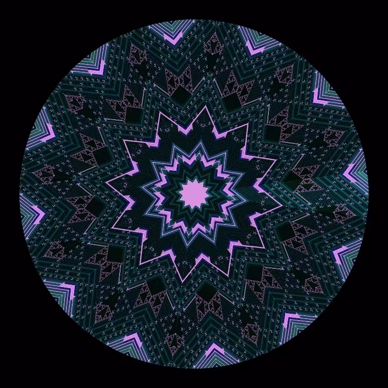 Binary kaleidoscope #81