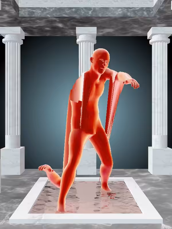 The Undying Fiery Red Man #3180