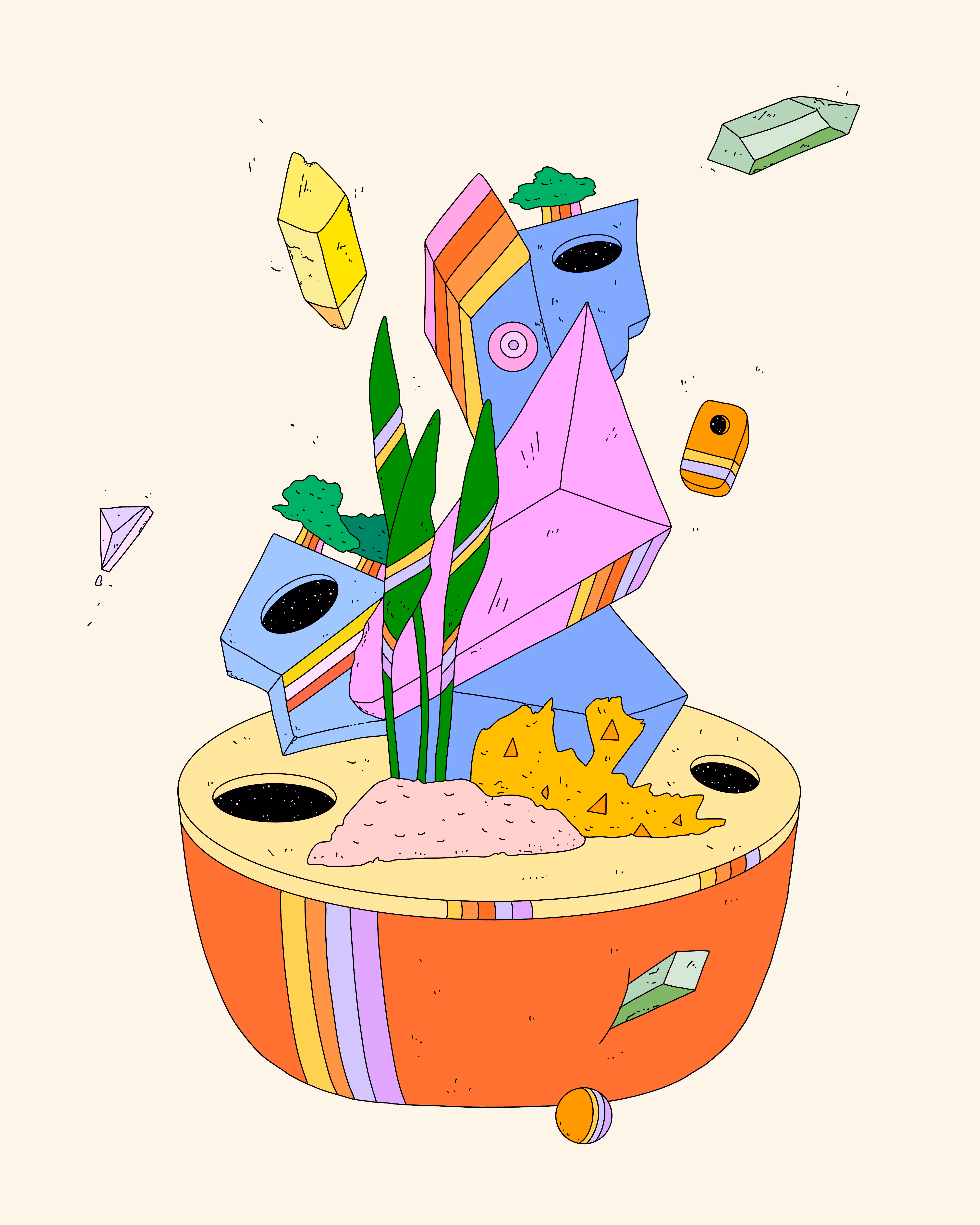 🌴🔮🍿