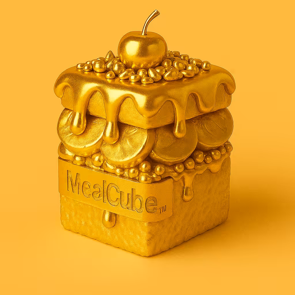 Anonymous Nobody’s Not-So-Supermarket: GOLDEN MealCube™️ #3