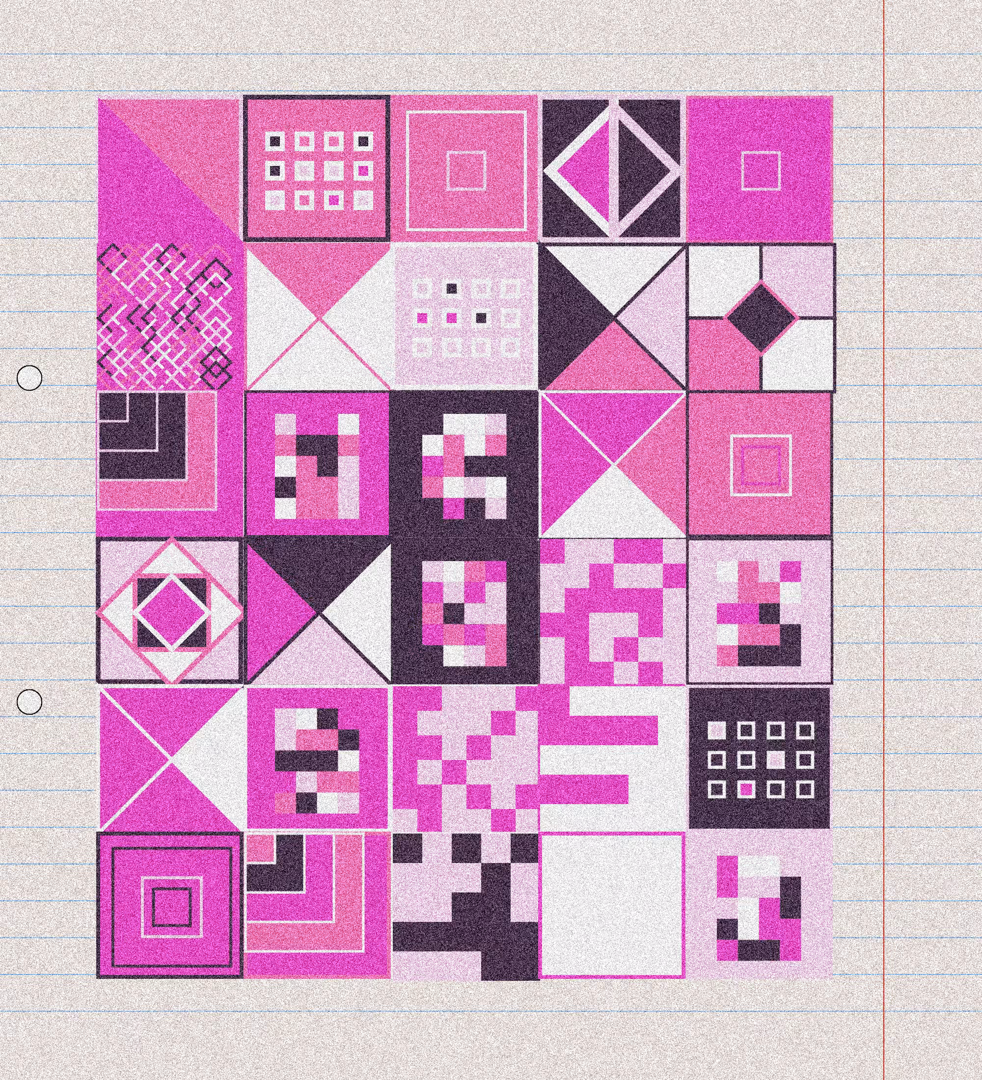 sketchbook page 8: annoying grid #10