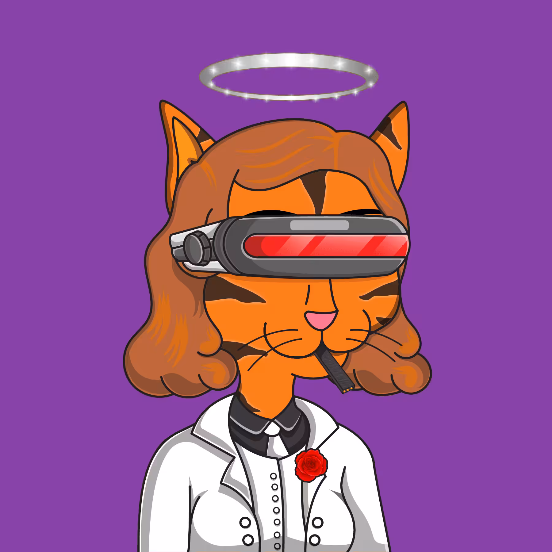 Girl Cat #659