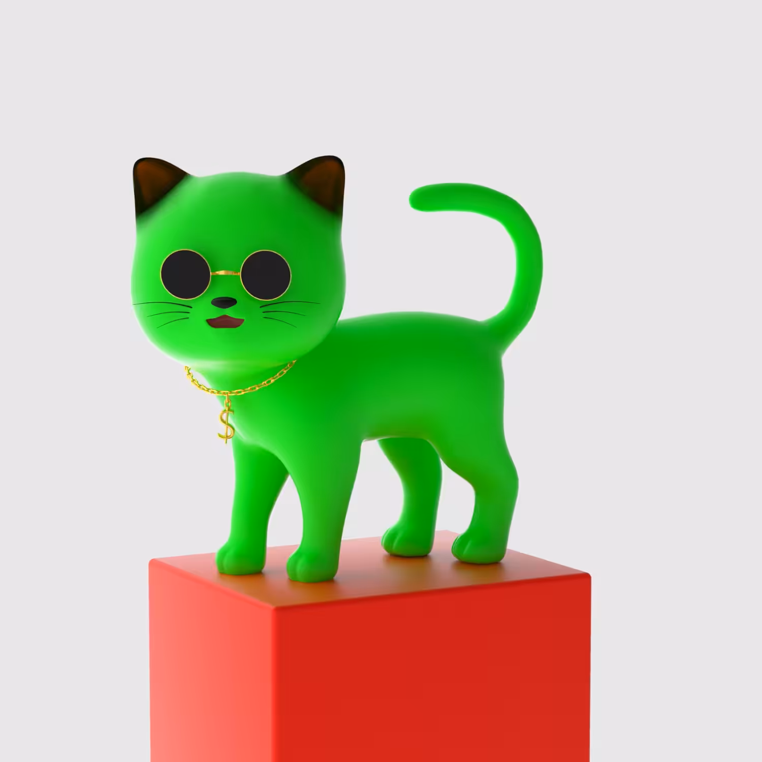 3D Meow Cat #69