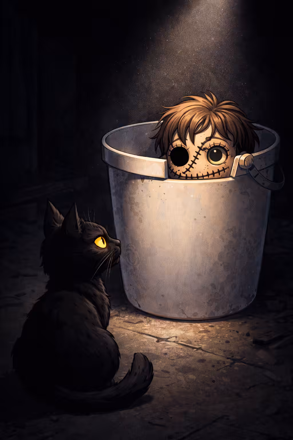 Eyes in the Pail