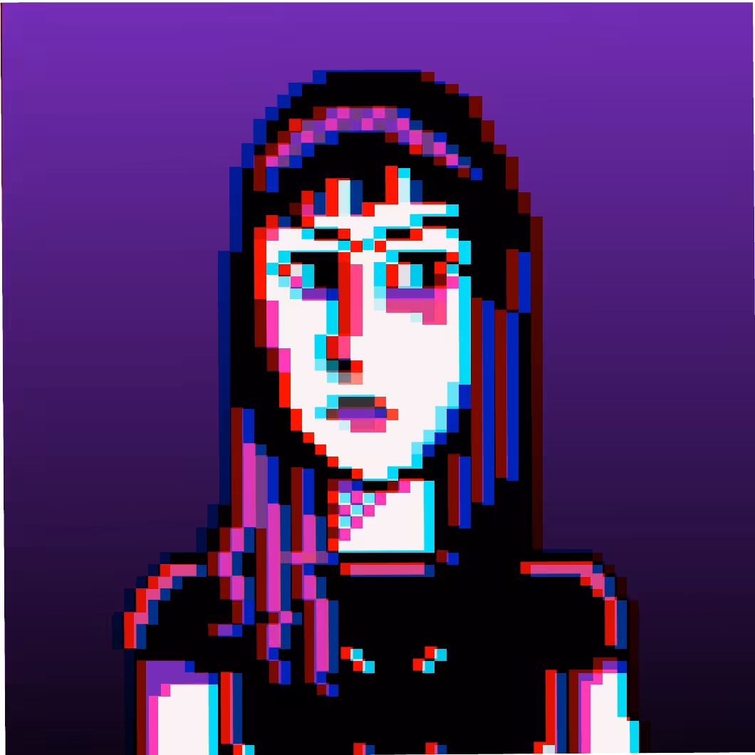Pretty Glitchy Lady