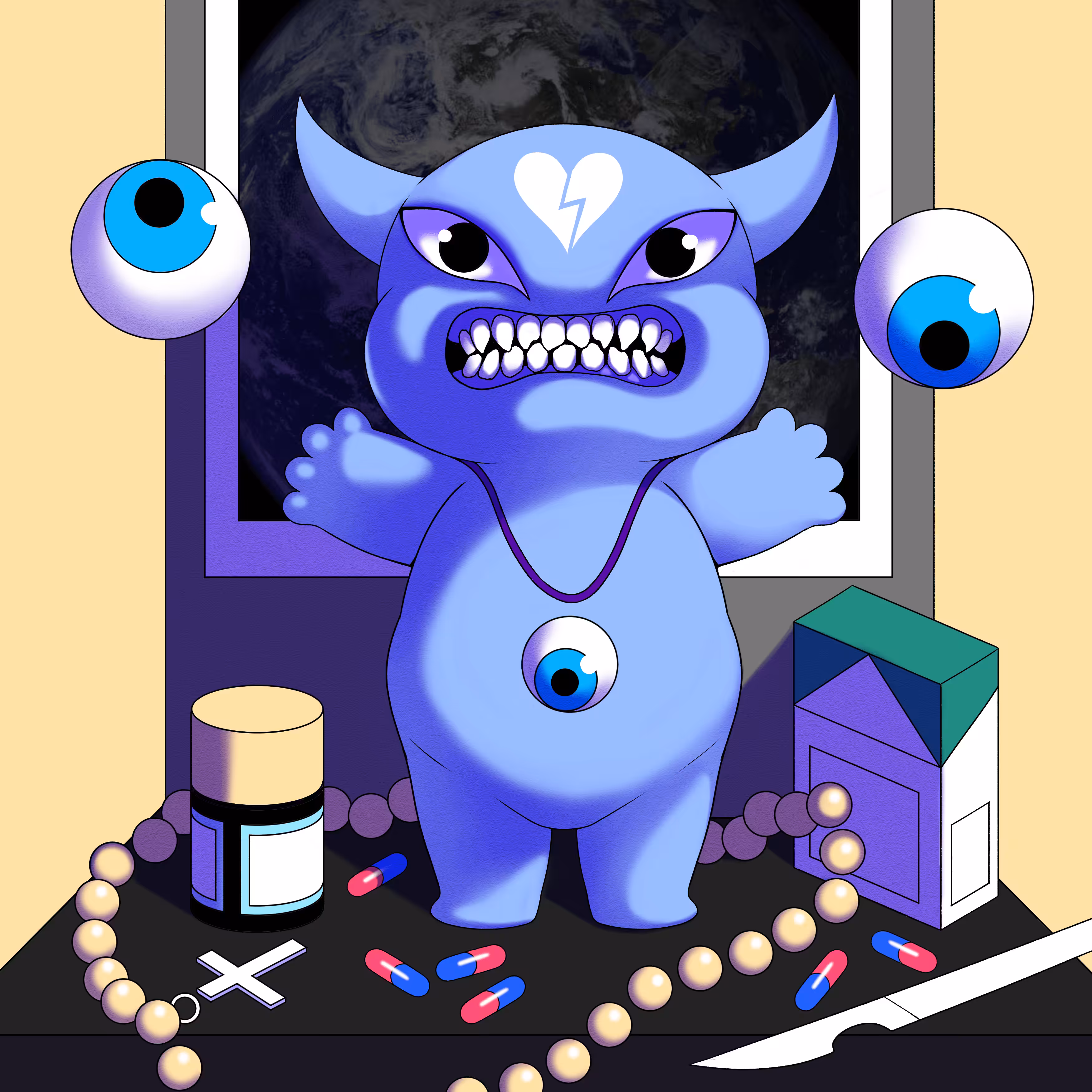 Blue Doll