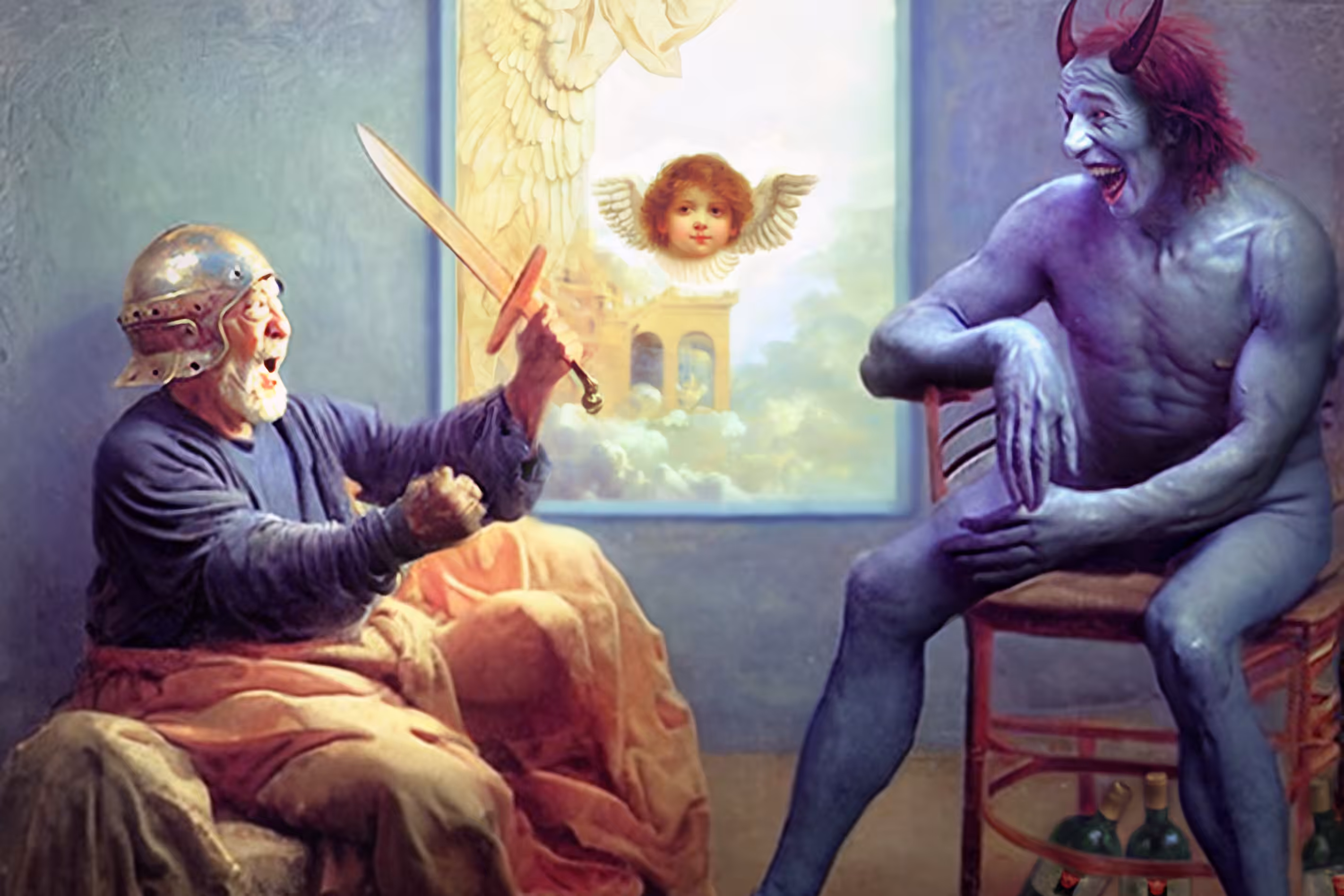 The Devil's Friend Goes To Heaven