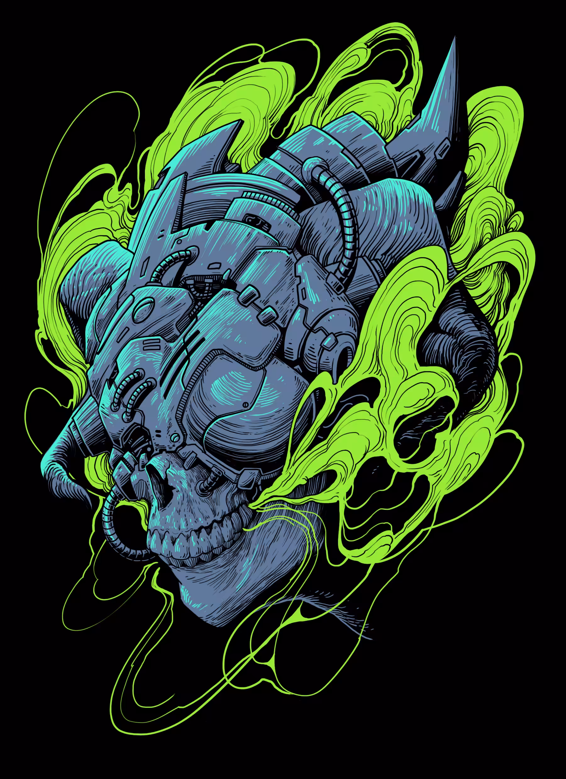 CYBER SKULL 1