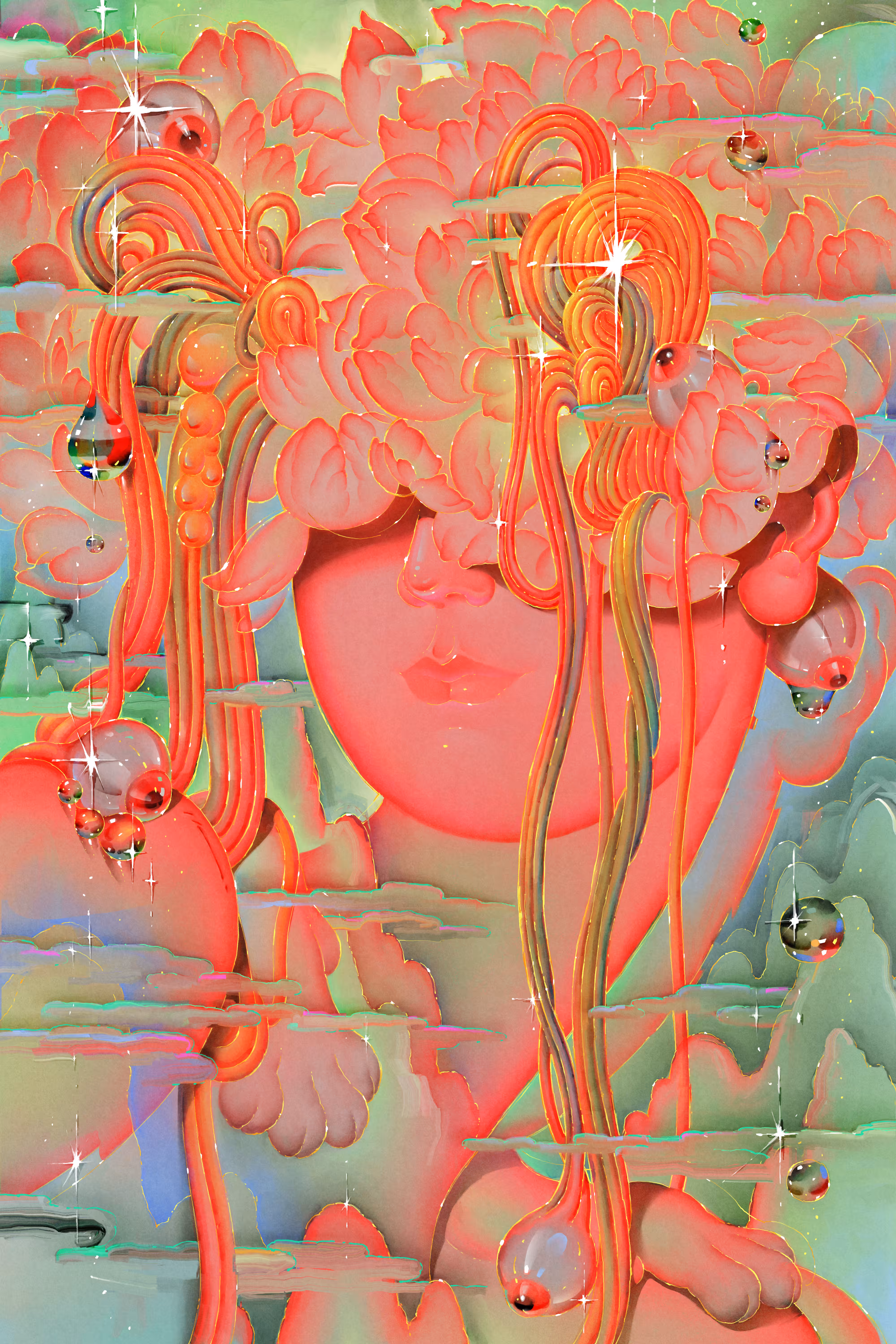 Fragrant dream of delusional memories