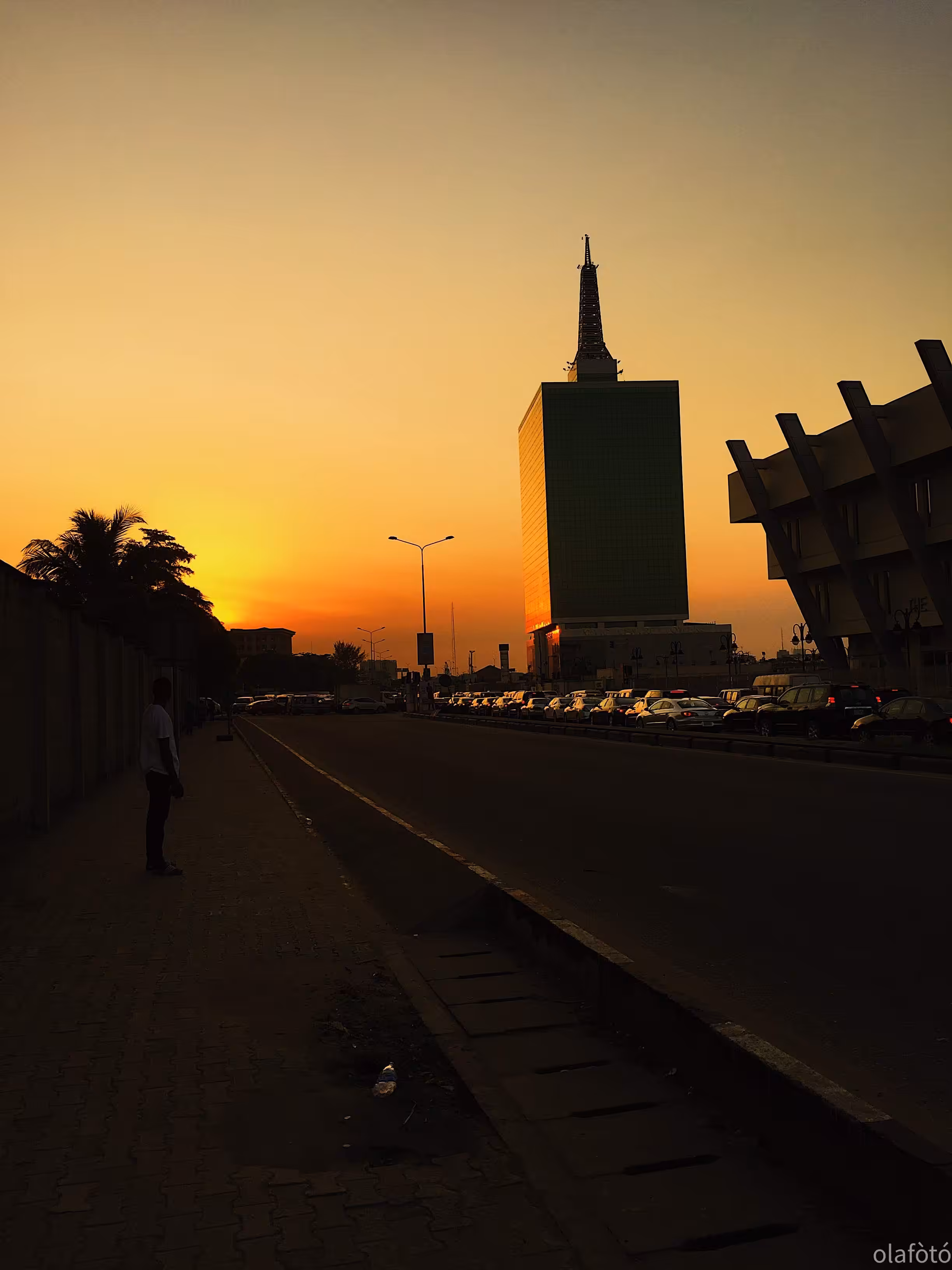 Sunset in Lagos