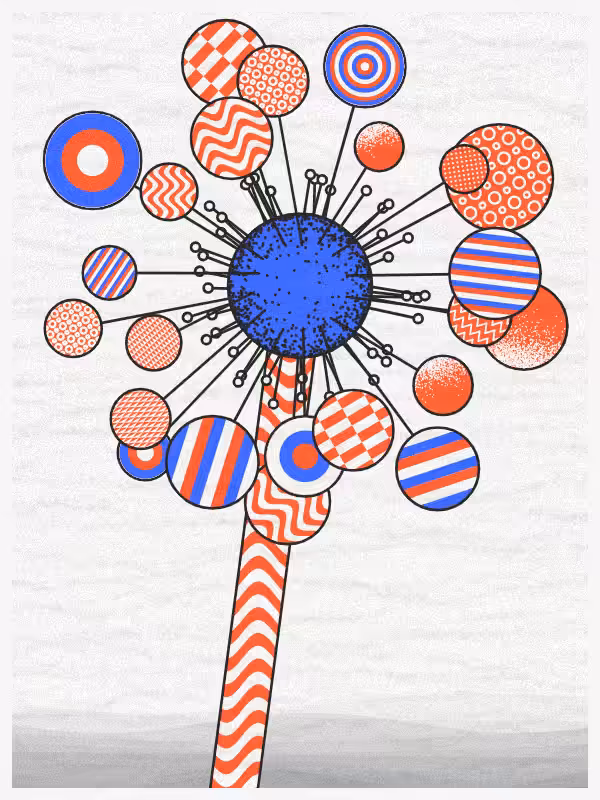 Abstract Dandelion #22