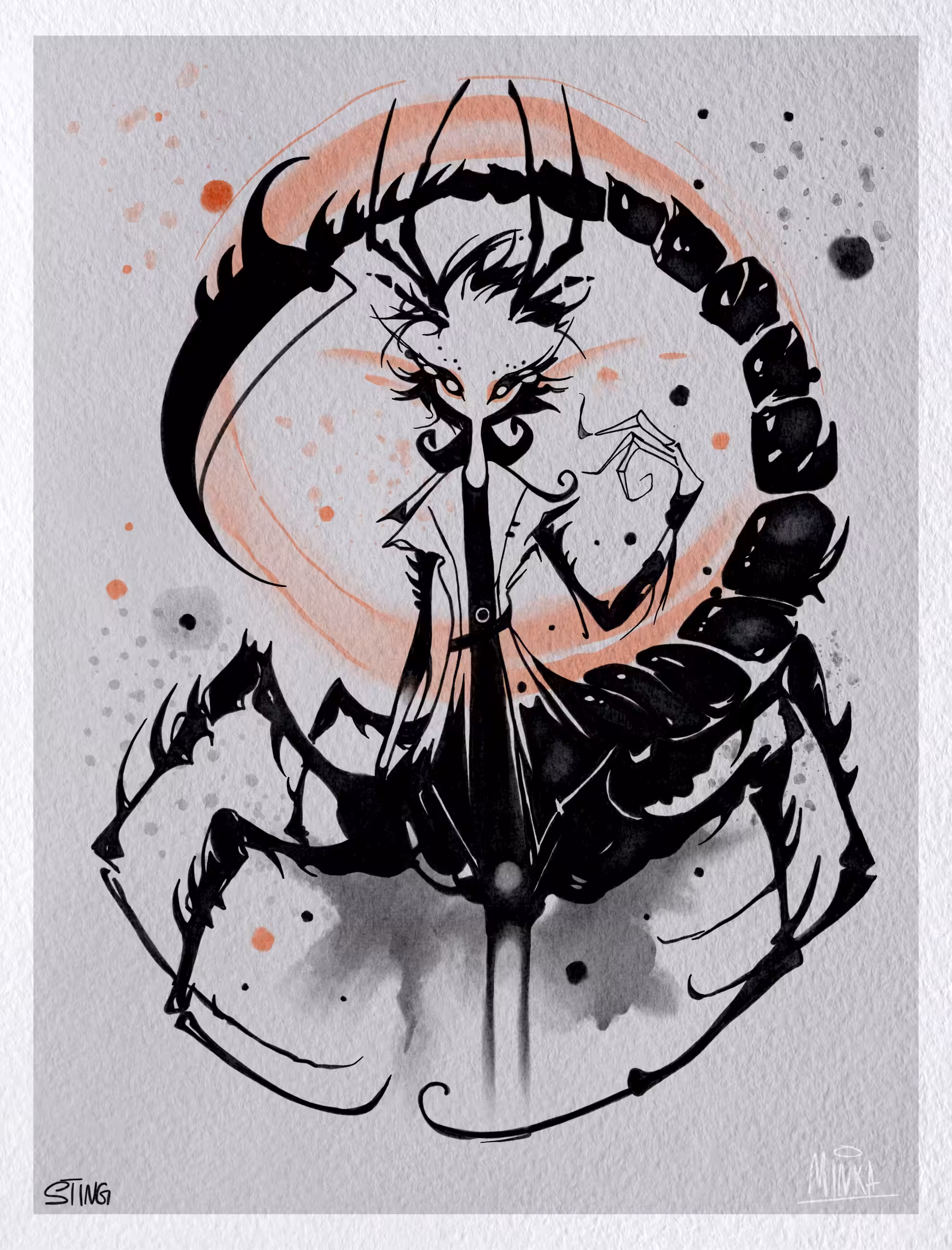 INKTOBER 25: STING