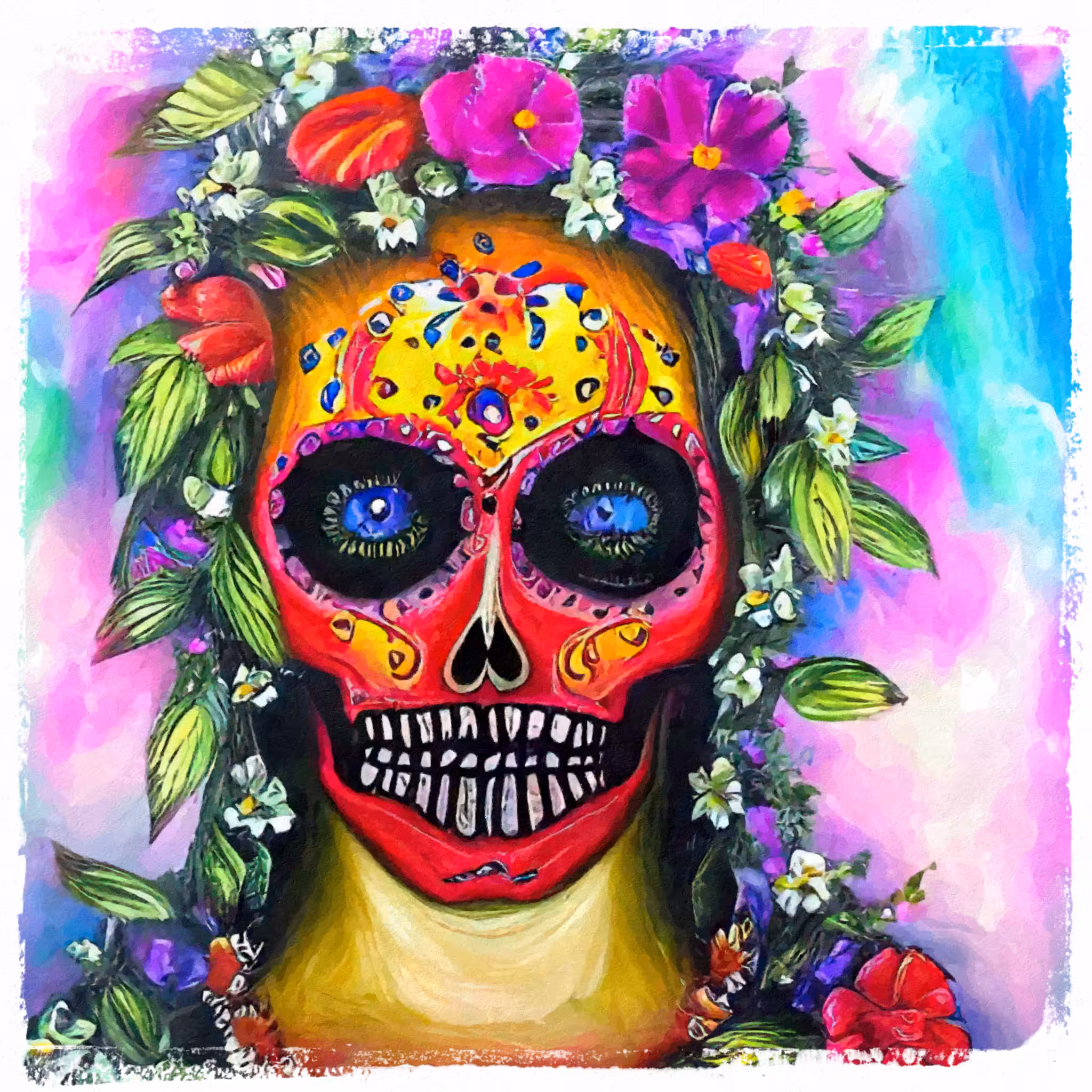portrait mask #6