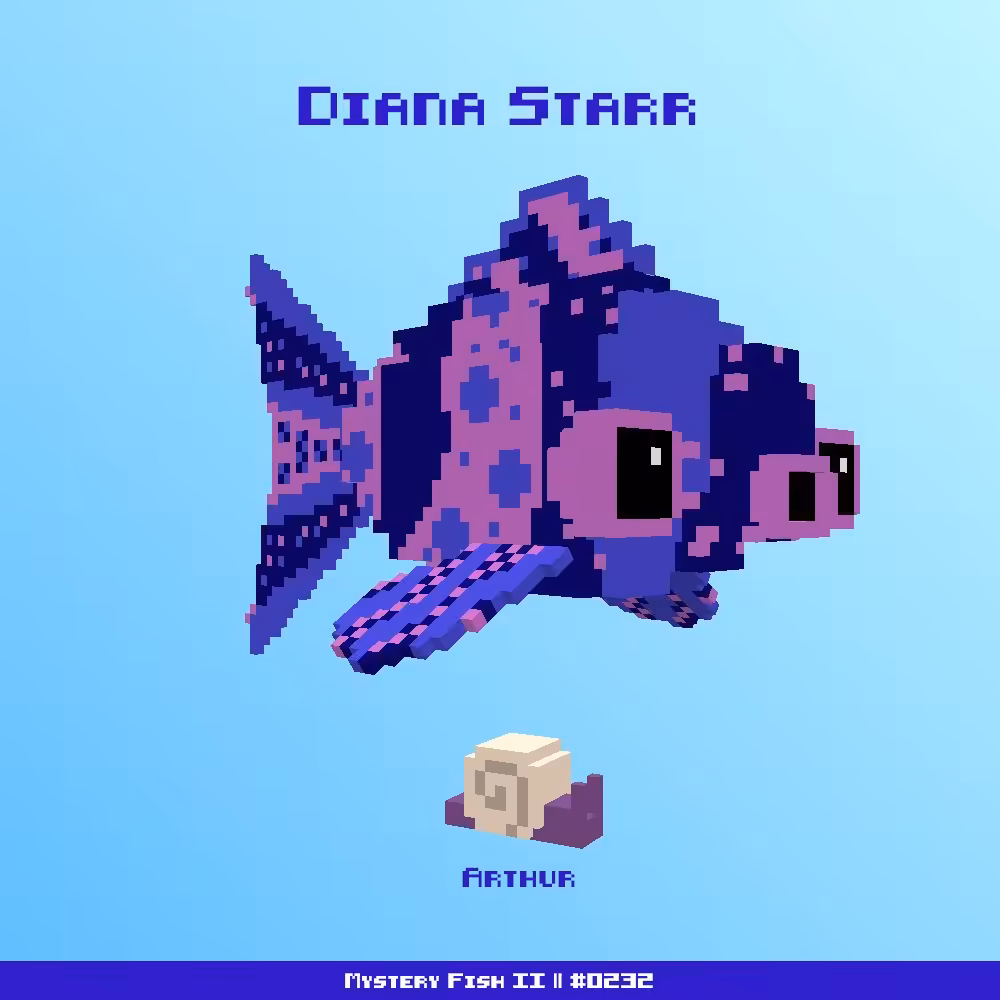 Diana Starr :: Mystery Fish 0232/1000 