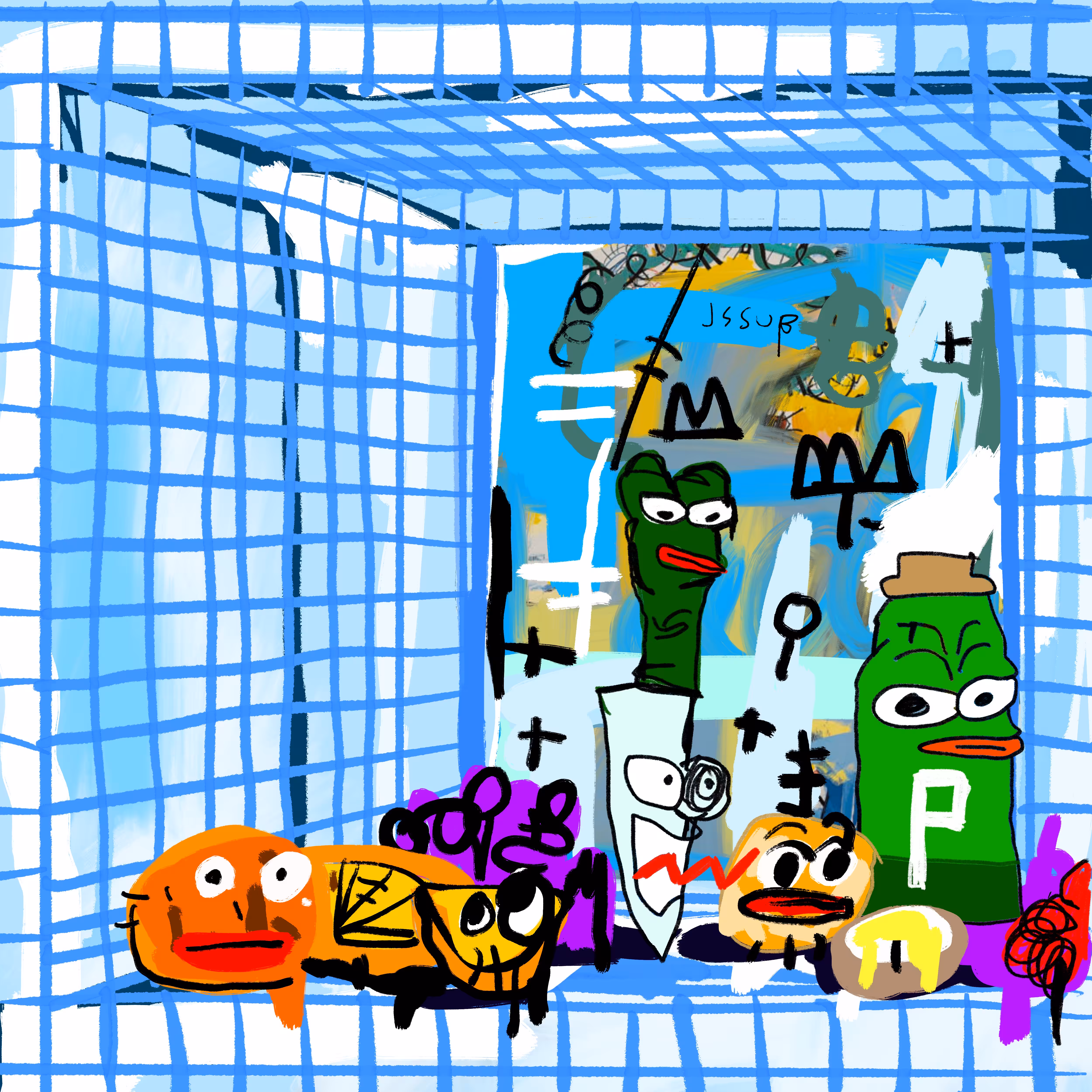 Basqkek Window Still Life Dub Dub Supper III