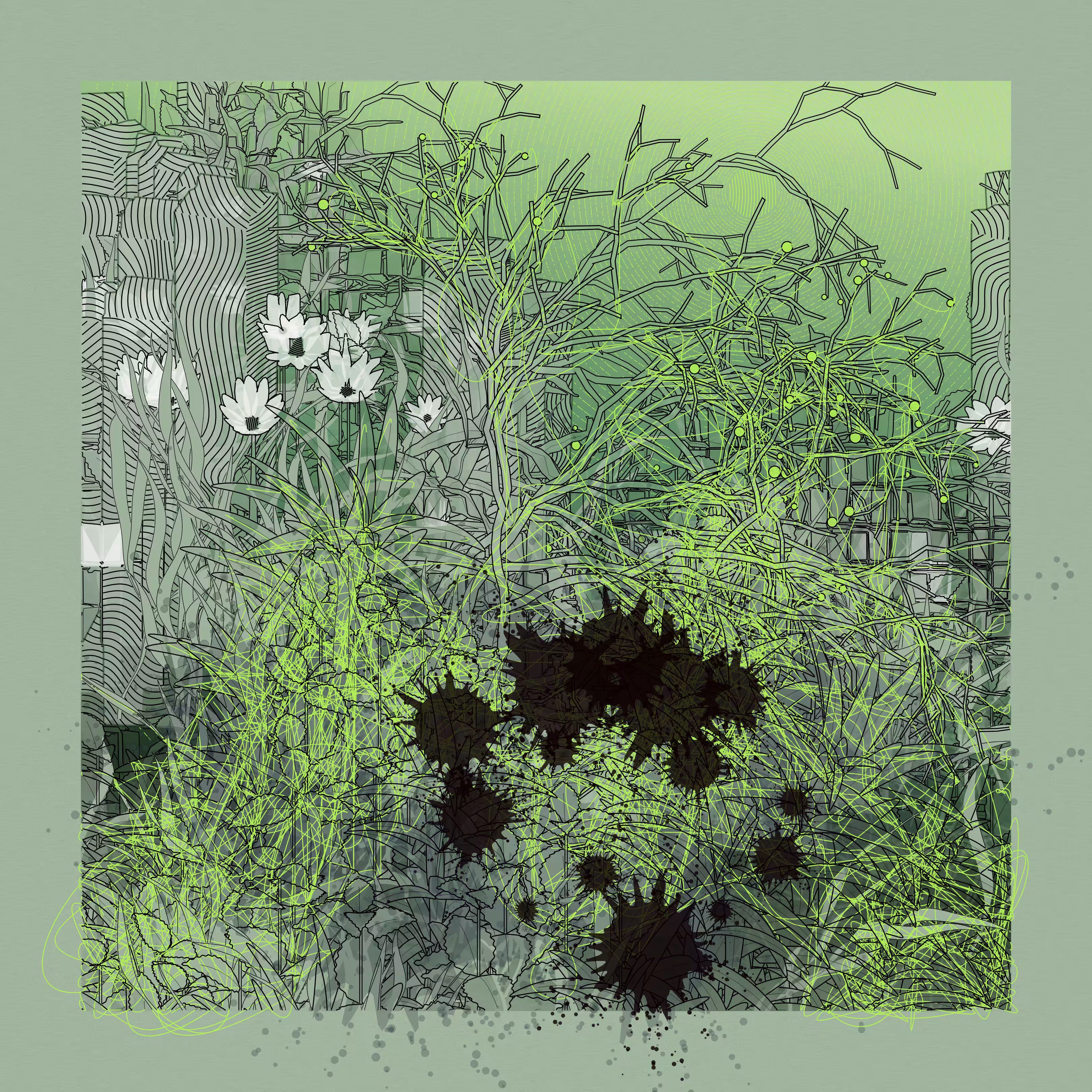 Landscape with Carbon Capture #7818