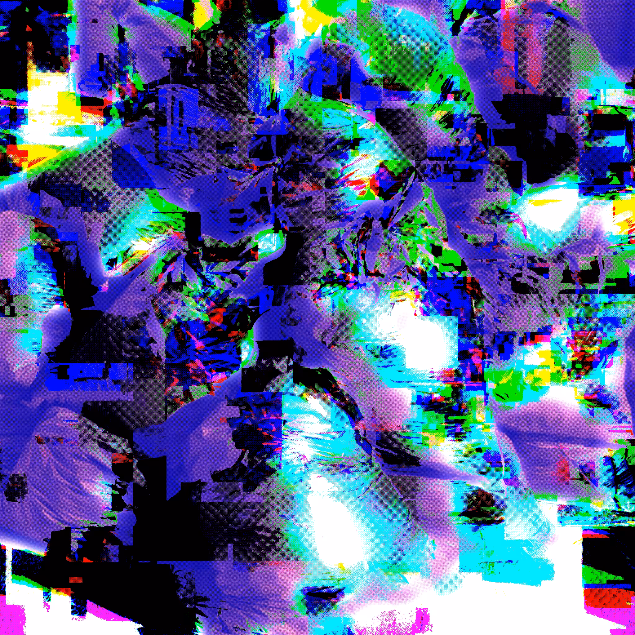 Blooming bags of TRASH