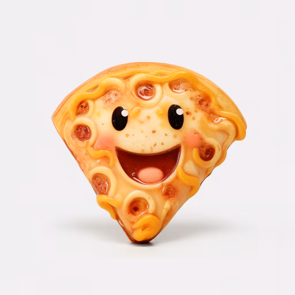 Happy Pizza Emoji