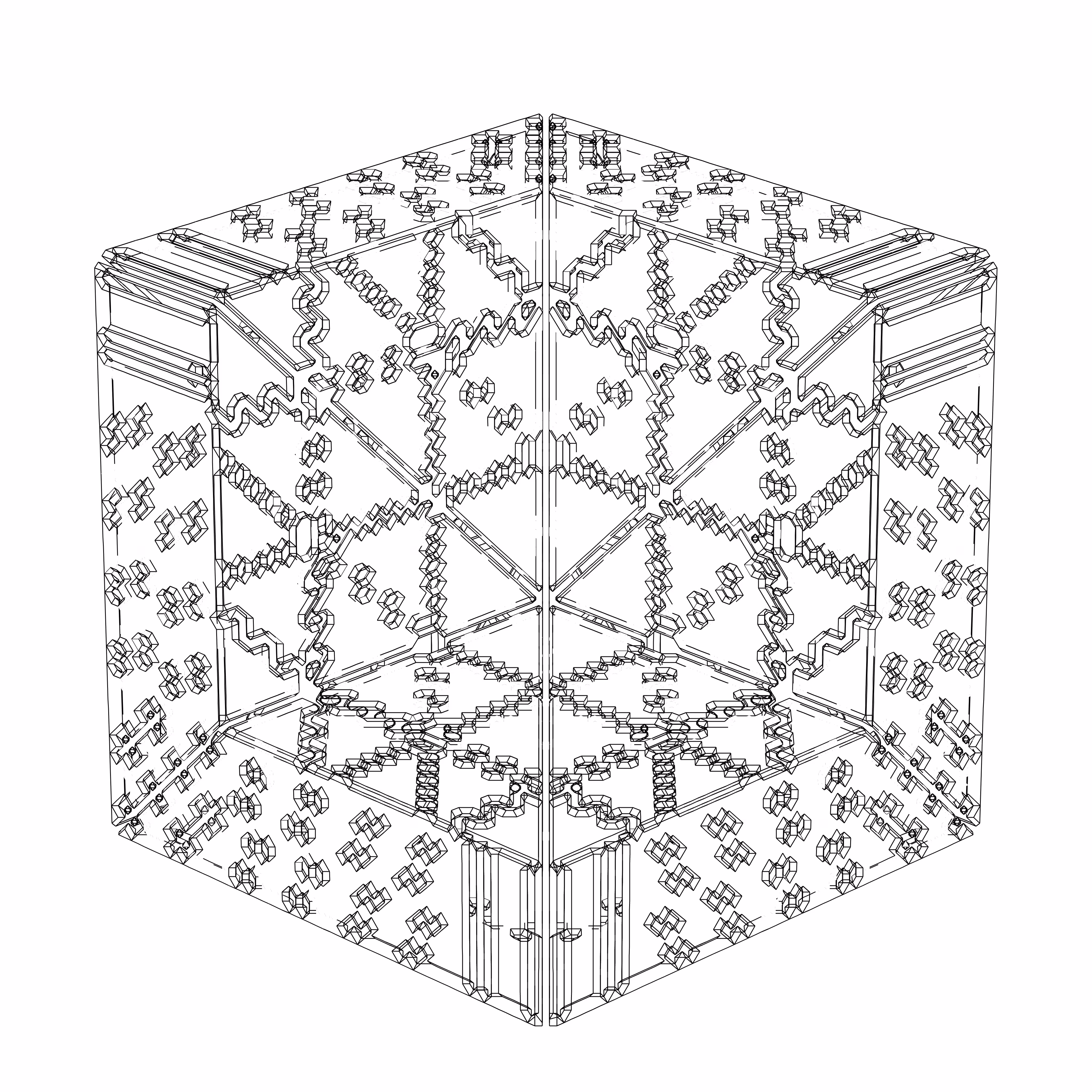 LL21 Alien Art Cube #999