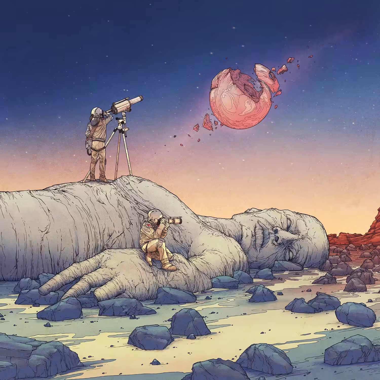 Galactic bystanders