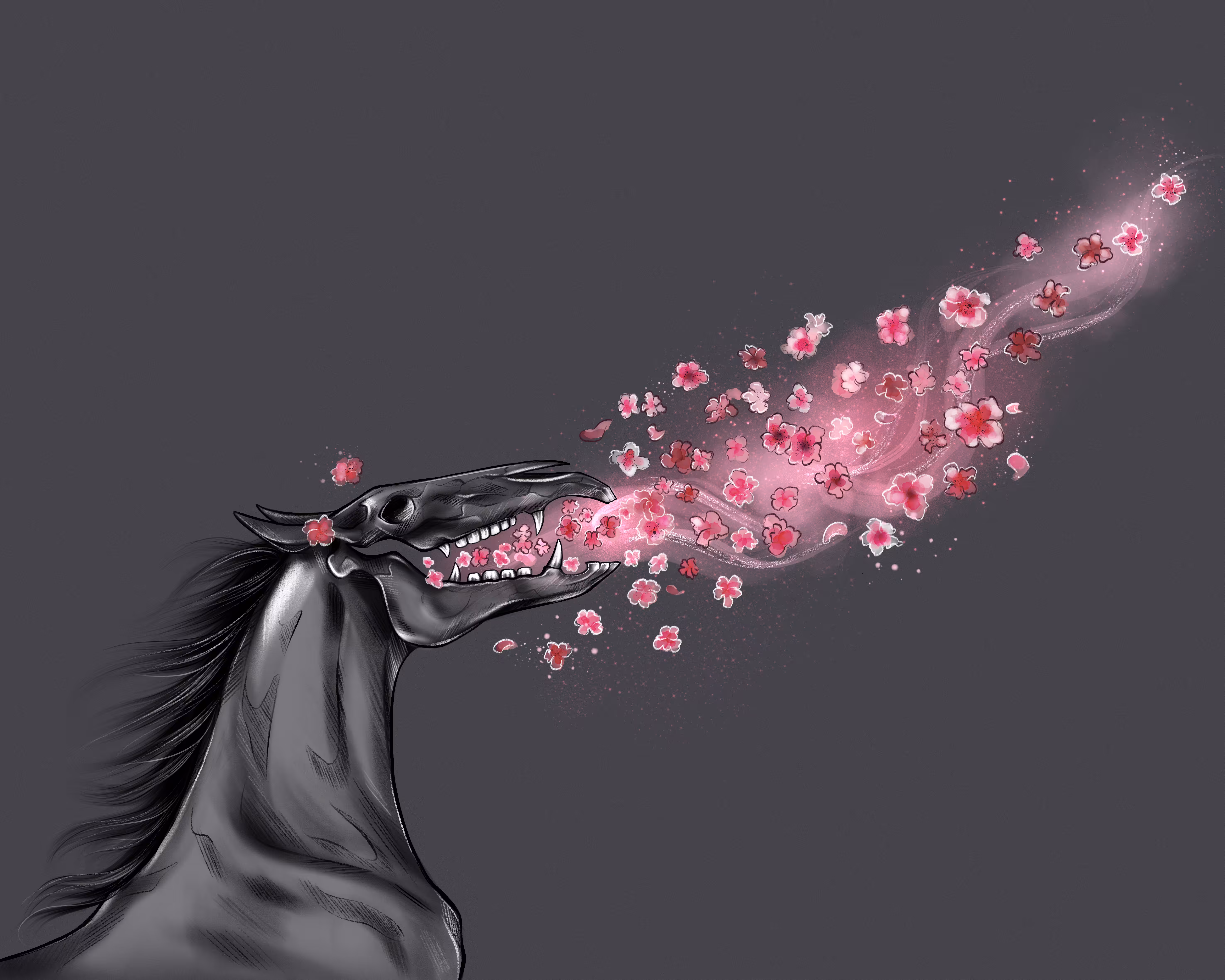 Sketch horse