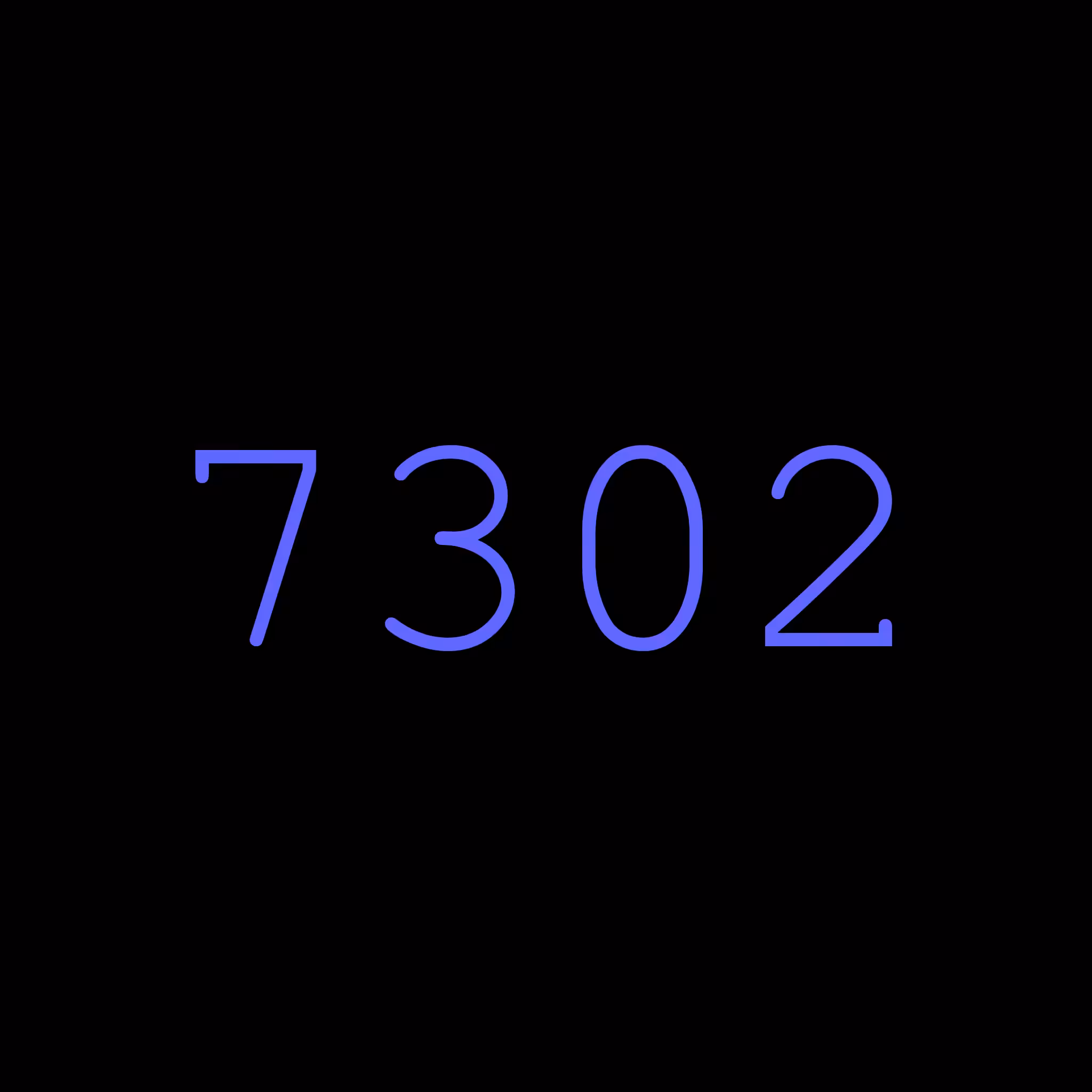 7302
