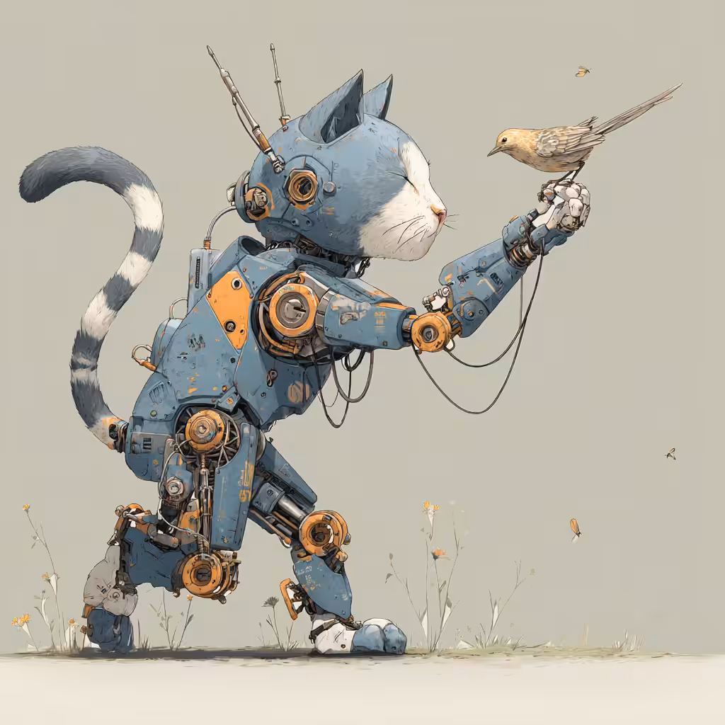 The Cat and the Bird